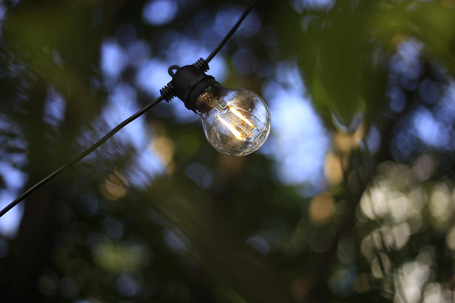 Hellum Catena Luminosa LED da Esterno 4,5m, 10 Lampadine - immagine 7