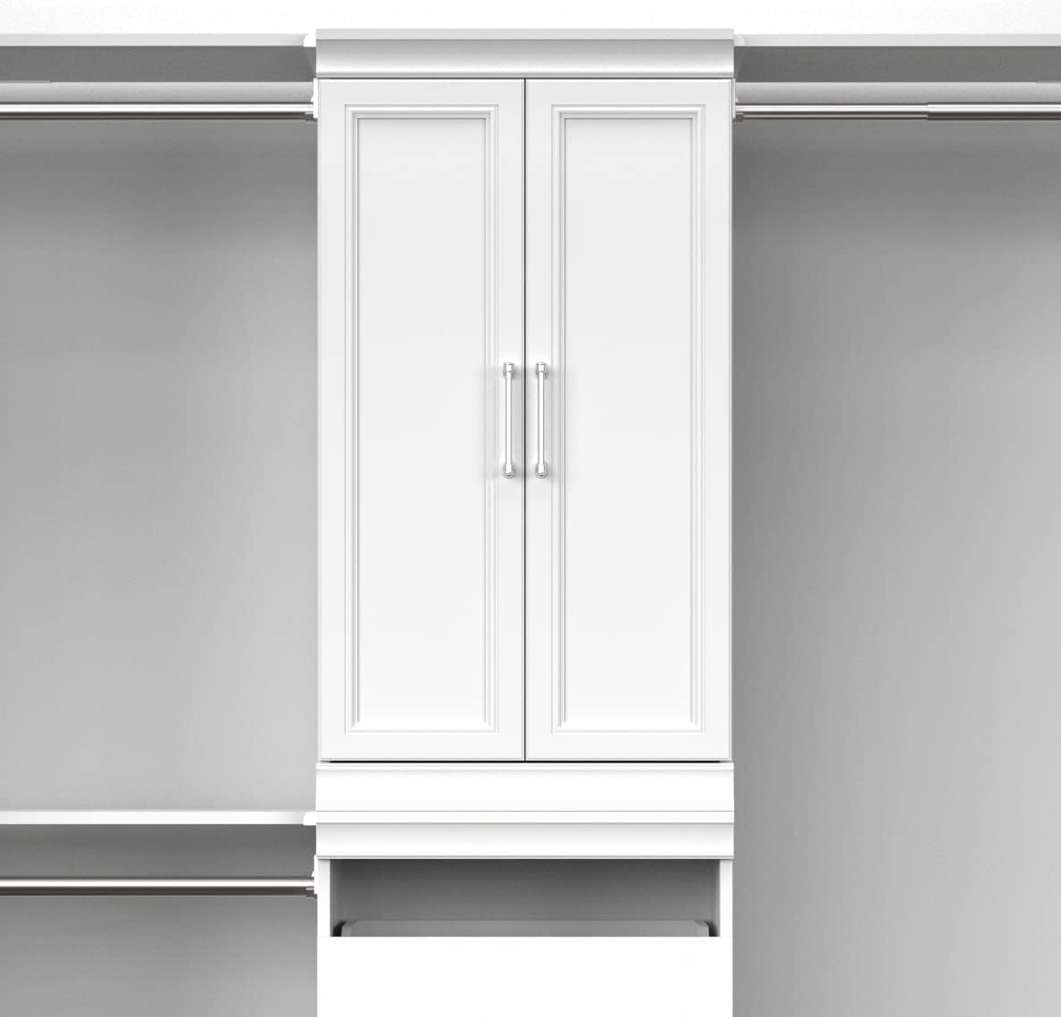 ClosetMaid 4594 Modular Closet Storage Solid 2-Door Kit, White - immagine 9
