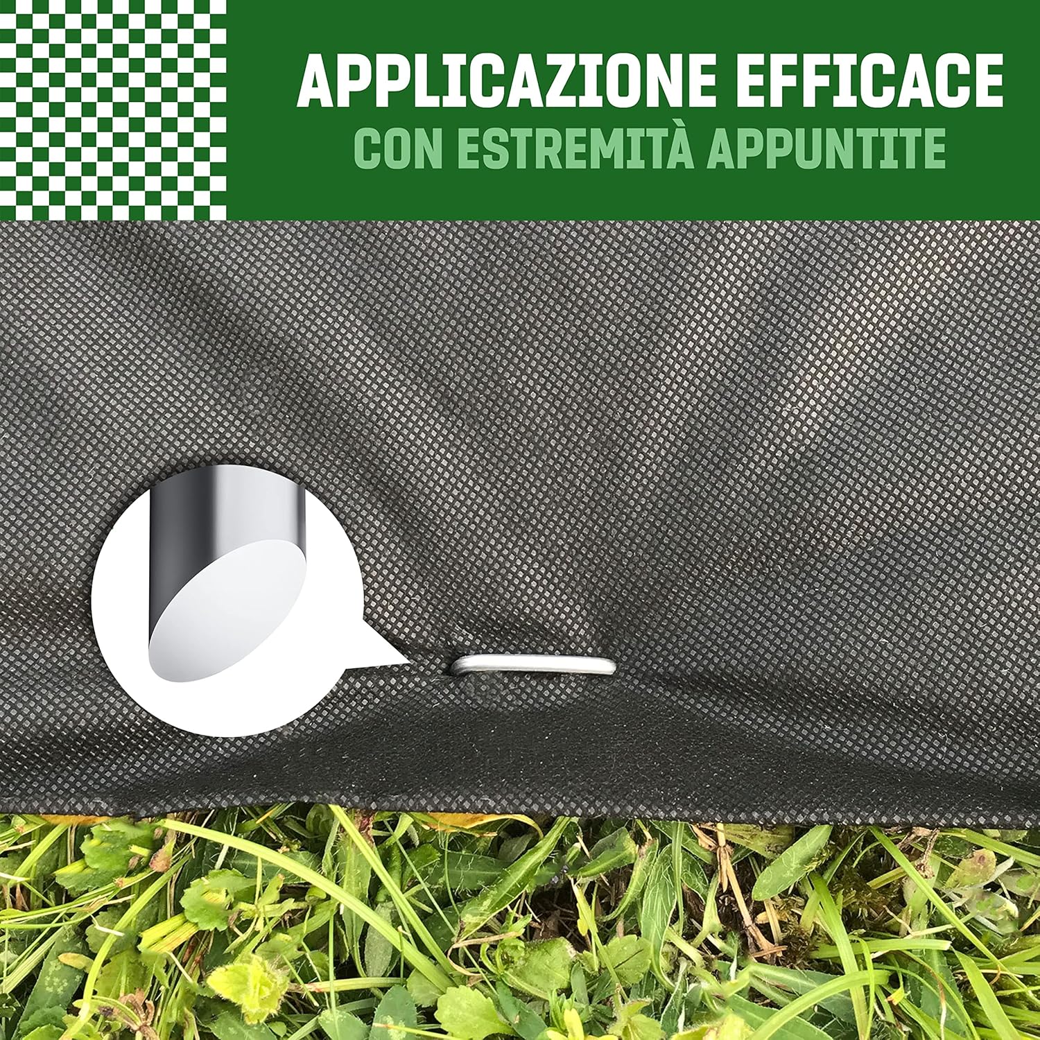 Gardengloss® Picchetti in Acciaio Zincato (250 Pezzi) - immagine 5
