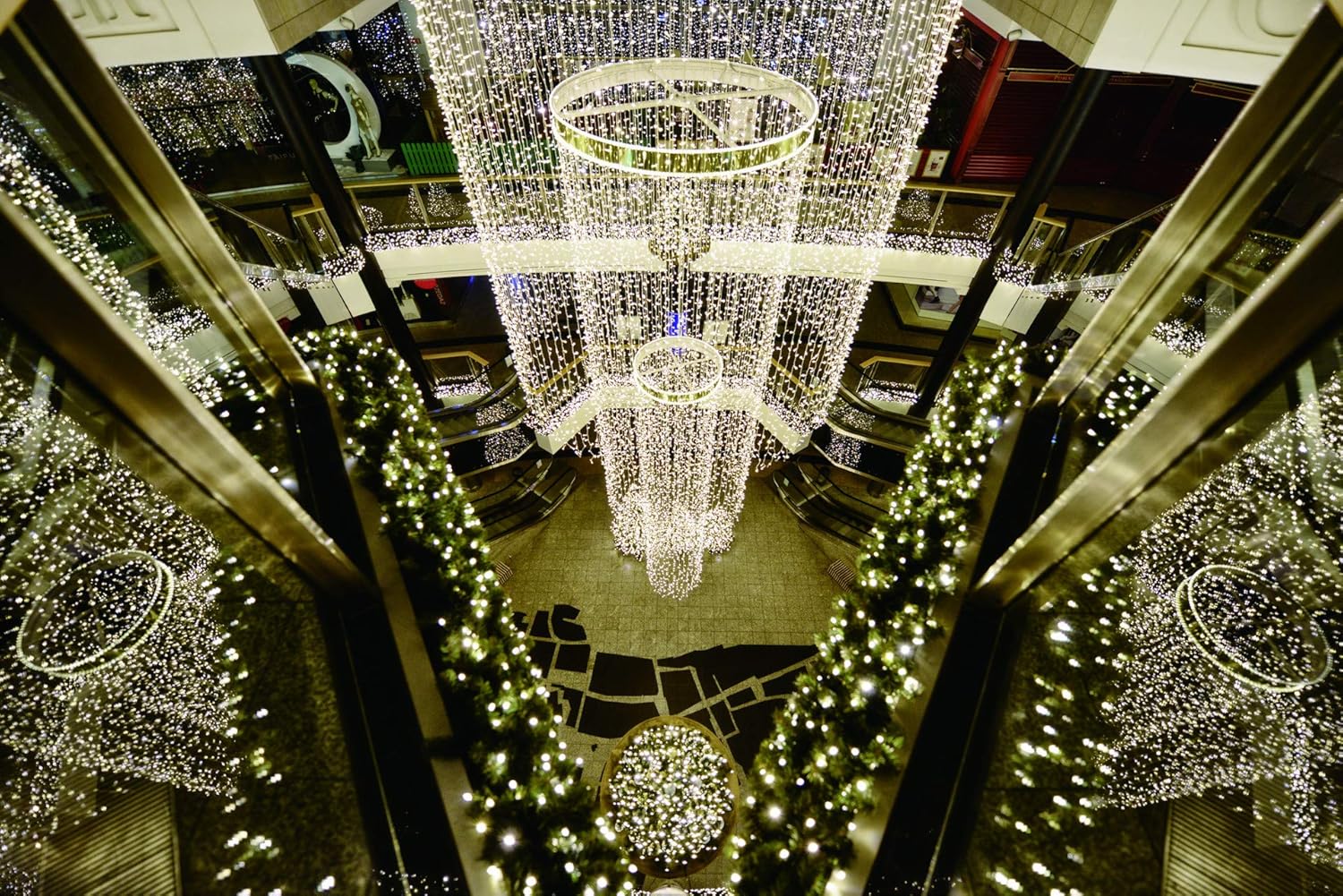 Catena Luminosa Profi Serie LED 10m - Bianco Caldo/Freddo - immagine 5