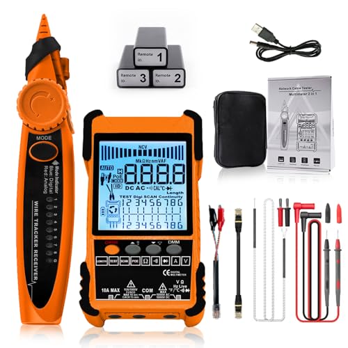 Tester Cavi Portatile con Display LCD