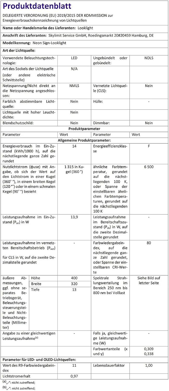 Looklight Arcade Night - Insegna Neon LED Blu e Rosa - immagine 8