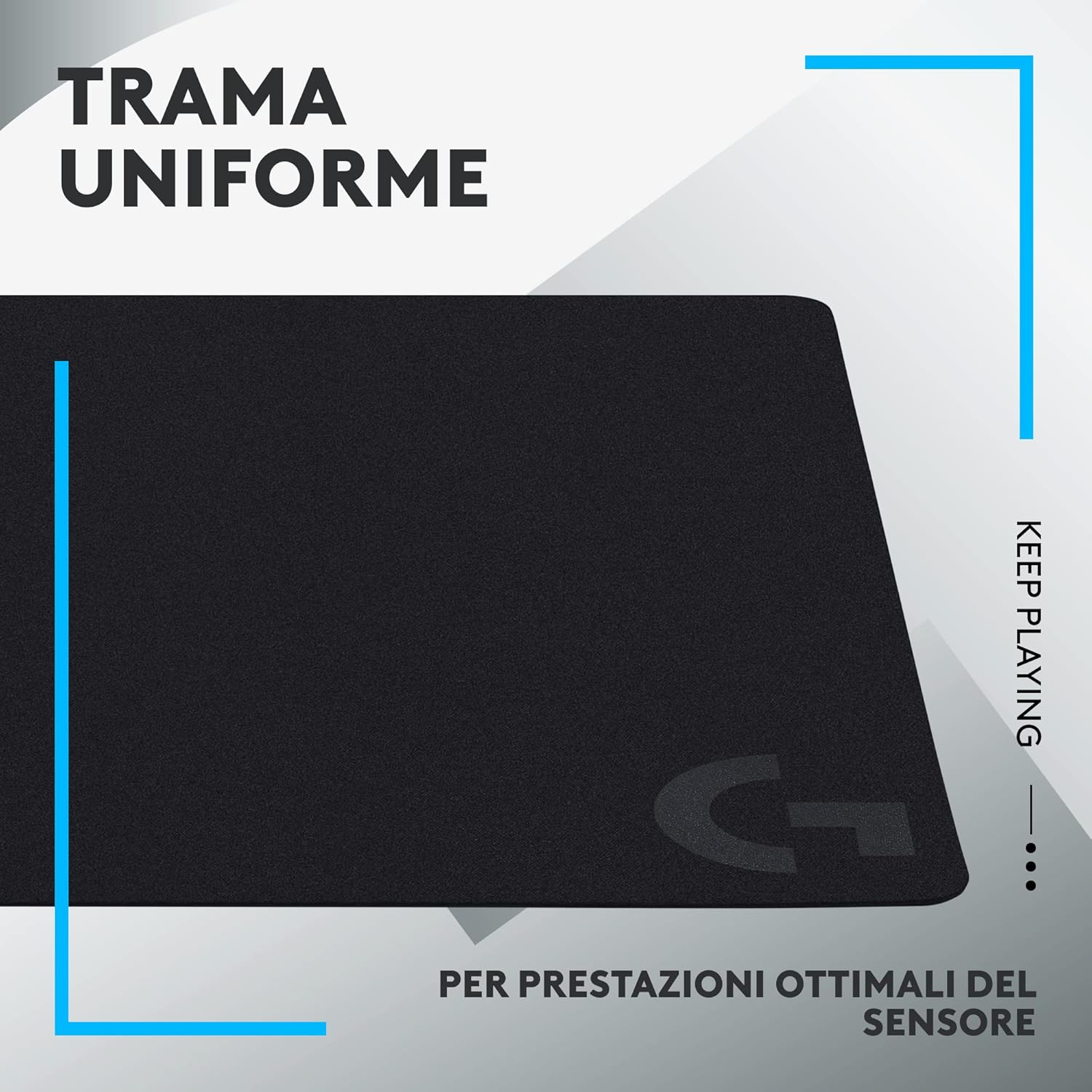 Logitech G G240 Gaming Mouse Pad in Tessuto - immagine 3