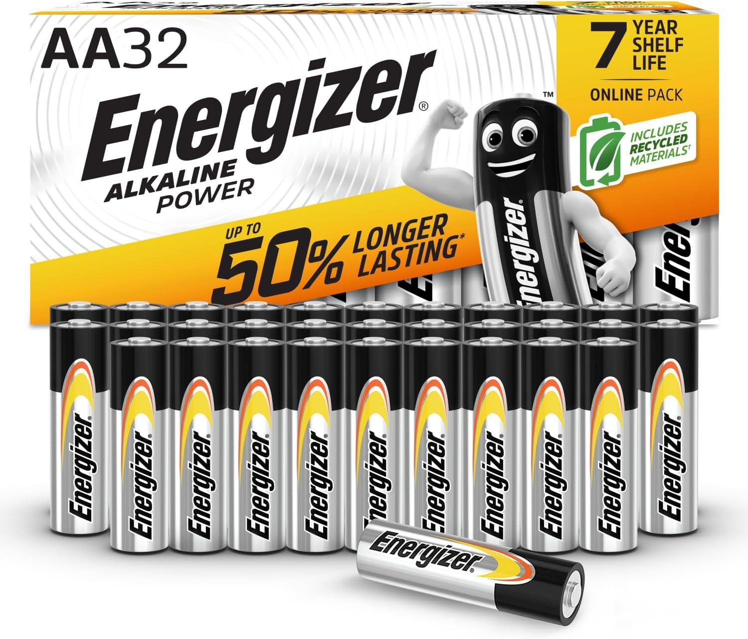 Energizer Alkaline Power - Pile AA (32 pezzi)