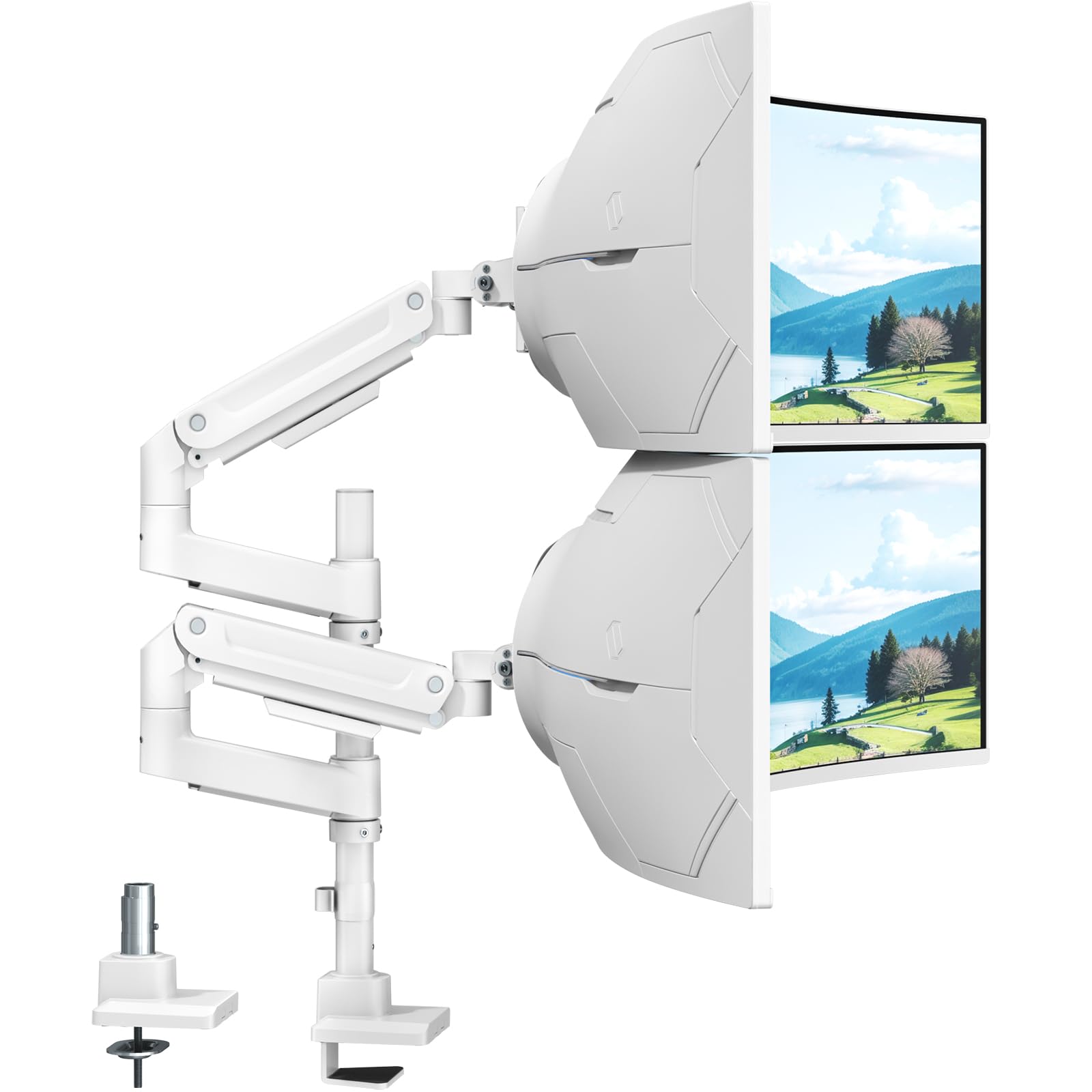 Supporto Monitor Putorsen per 2 Schermi 17-49 Pollici | Velz