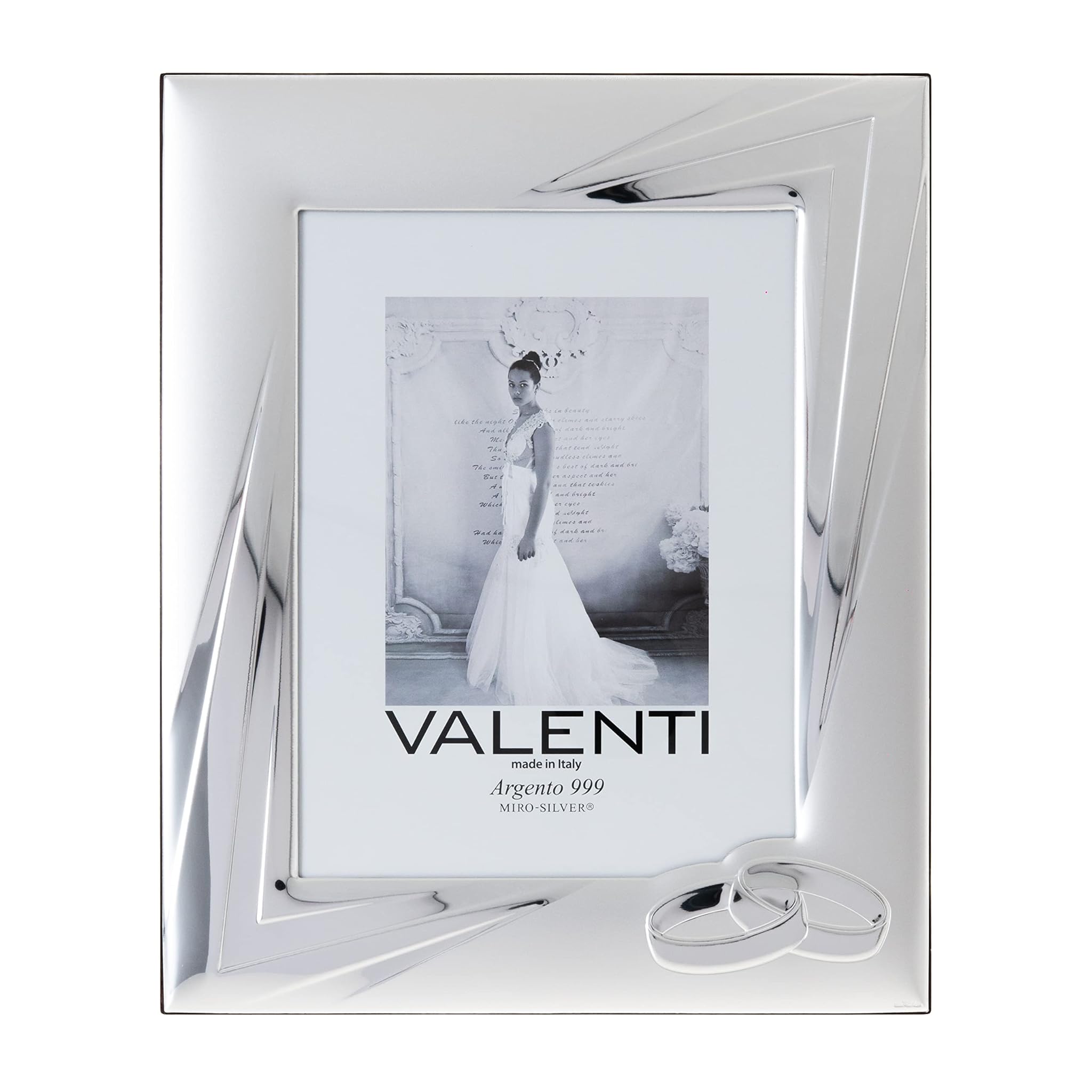 Valenti&Co - Cornice Portafoto in Argento 18x24 cm