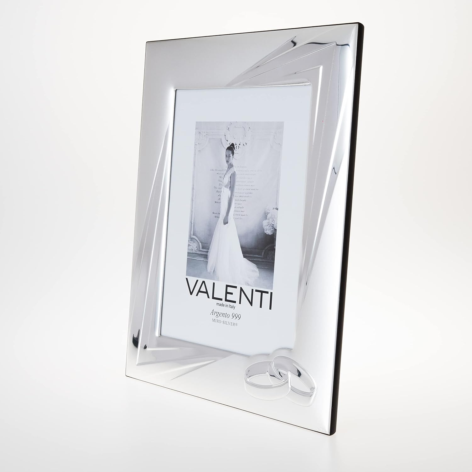 Valenti&Co - Cornice Portafoto in Argento 18x24 cm - immagine 2
