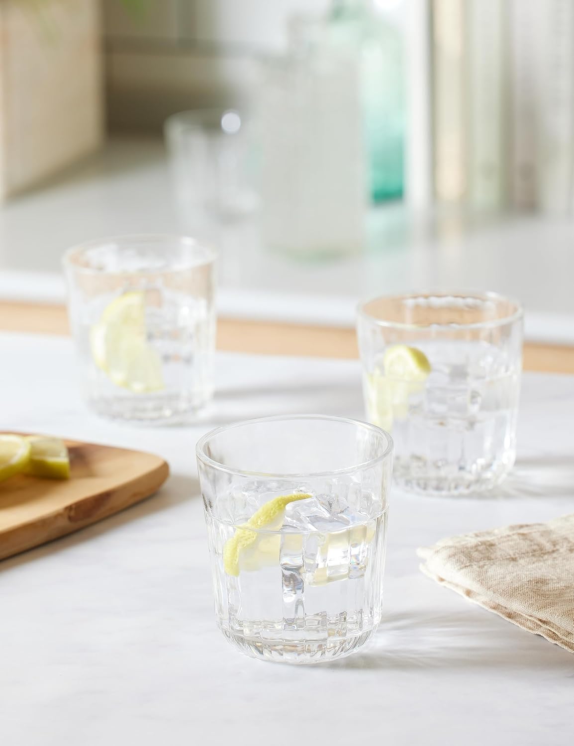 Guzzini - Gocce, Set 6 Bicchieri in Vetro Everyday - immagine 2