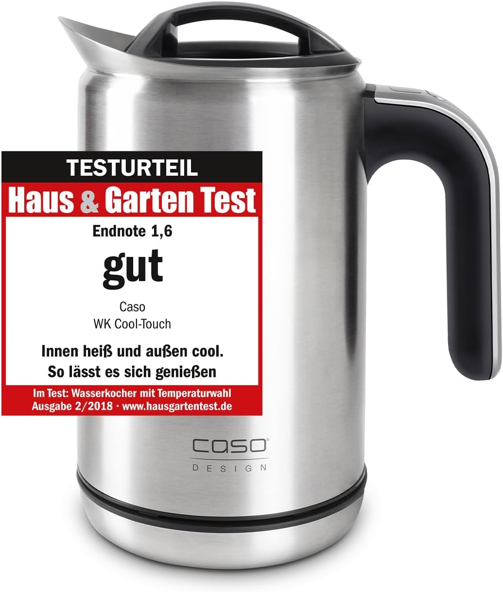 Caso WK Cool Touch - Bollitore Acciaio Inox 1800W - immagine 1