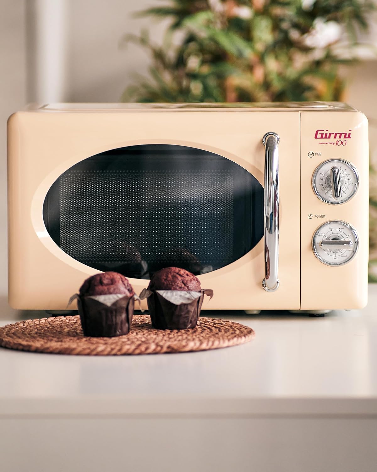 Girmi FM21 Forno Microonde Combinato 20 Lt, Crema - immagine 2