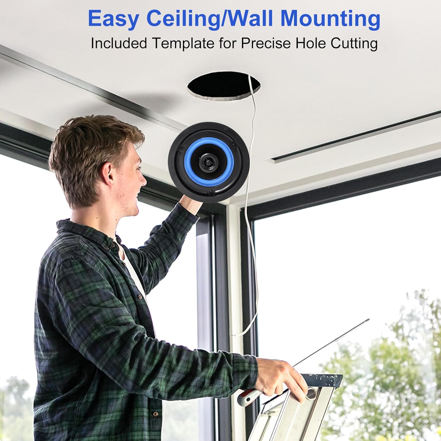 Studiofinix Altoparlanti Soffitto Bluetooth 2 Vie 320W - immagine 4