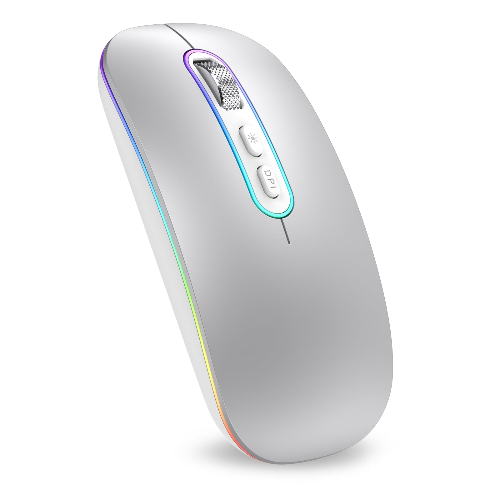 Cimetech Mouse Wireless Ricaricabile 2.4G e Bluetooth