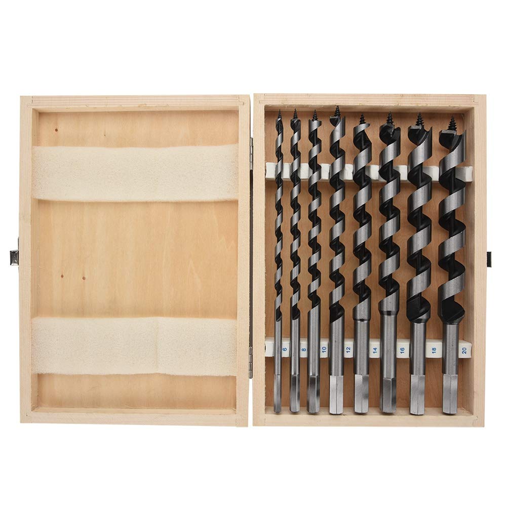 Punta a Trivella - Set 8 Punte Esagonali 230mm per Legno - immagine 4