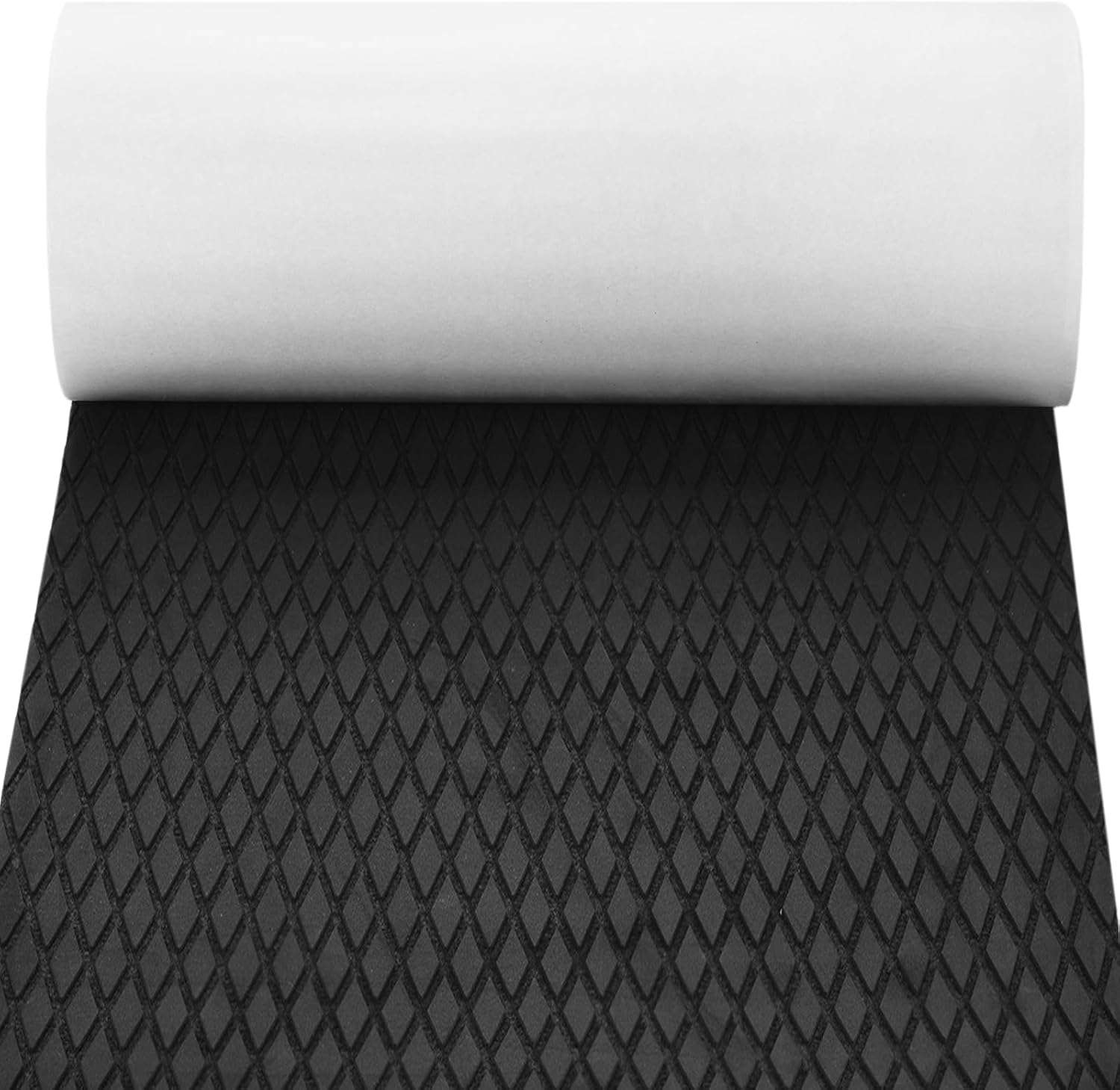 QUARKZMAN Tappetino Schiuma Eva per Barca 240x40cm, Nero - immagine 1