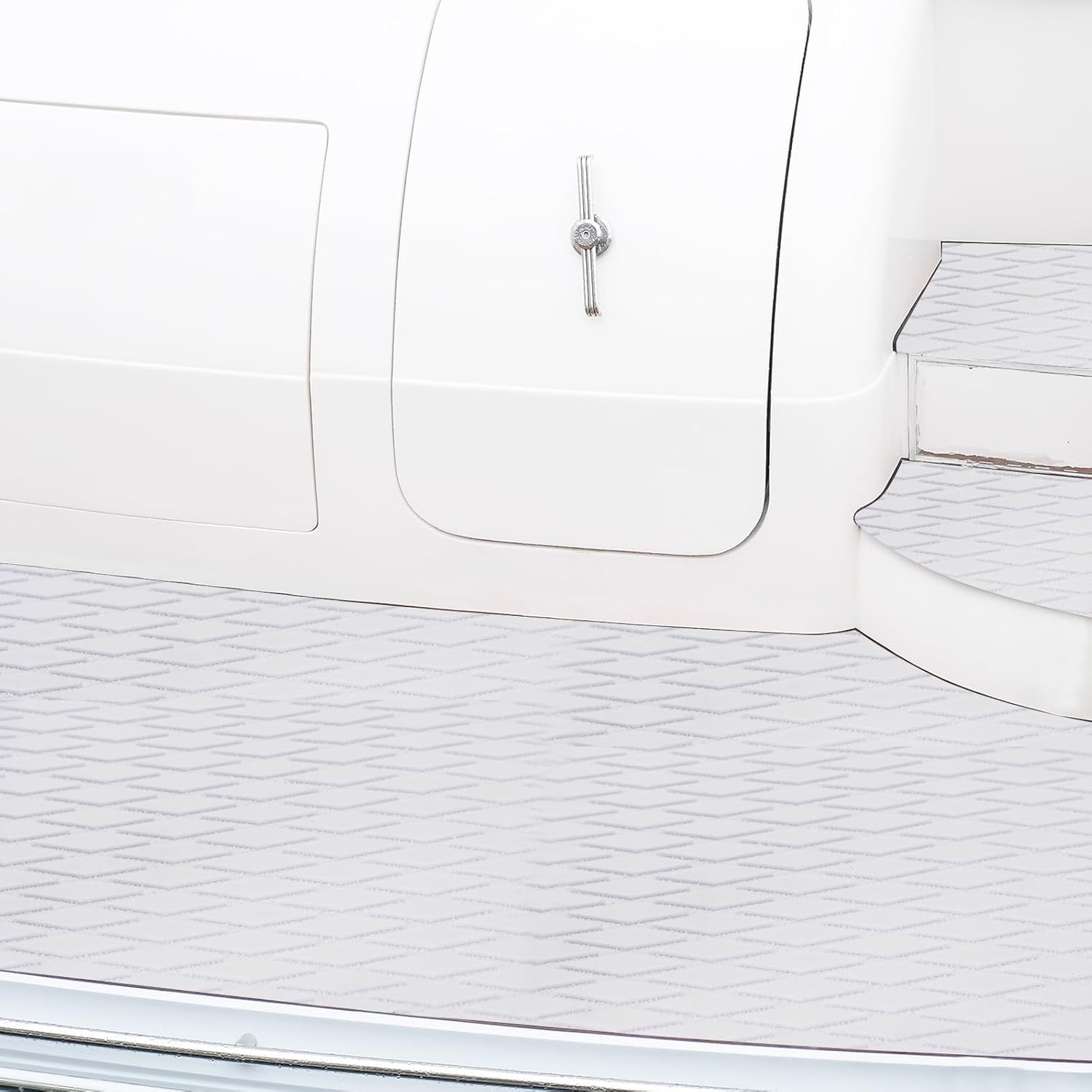 QUARKZMAN Tappetino Schiuma Eva per Barca 240x40cm, Nero - immagine 4