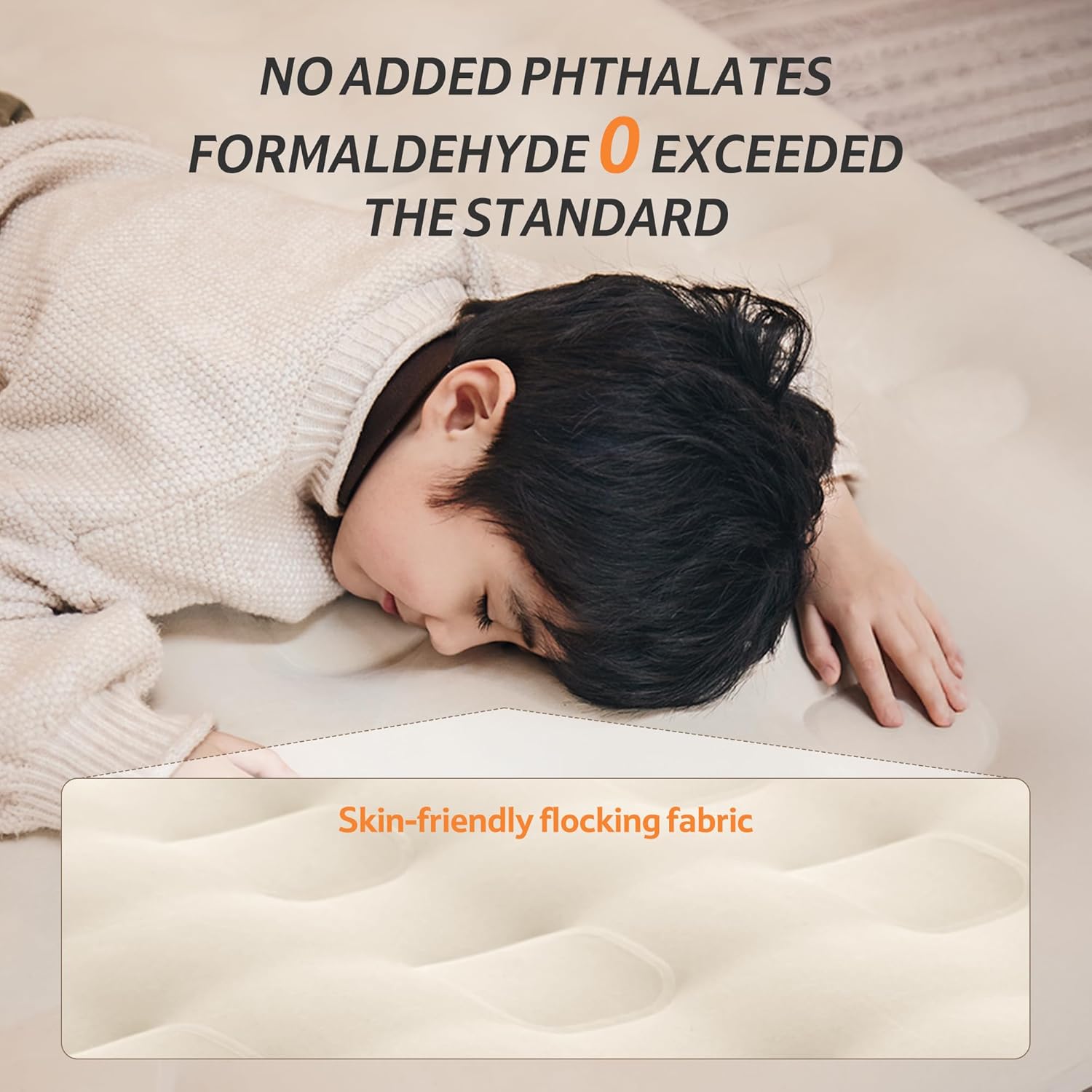 Naturehike Materasso ad Aria 2 Persone 200x150x25 cm - immagine 5