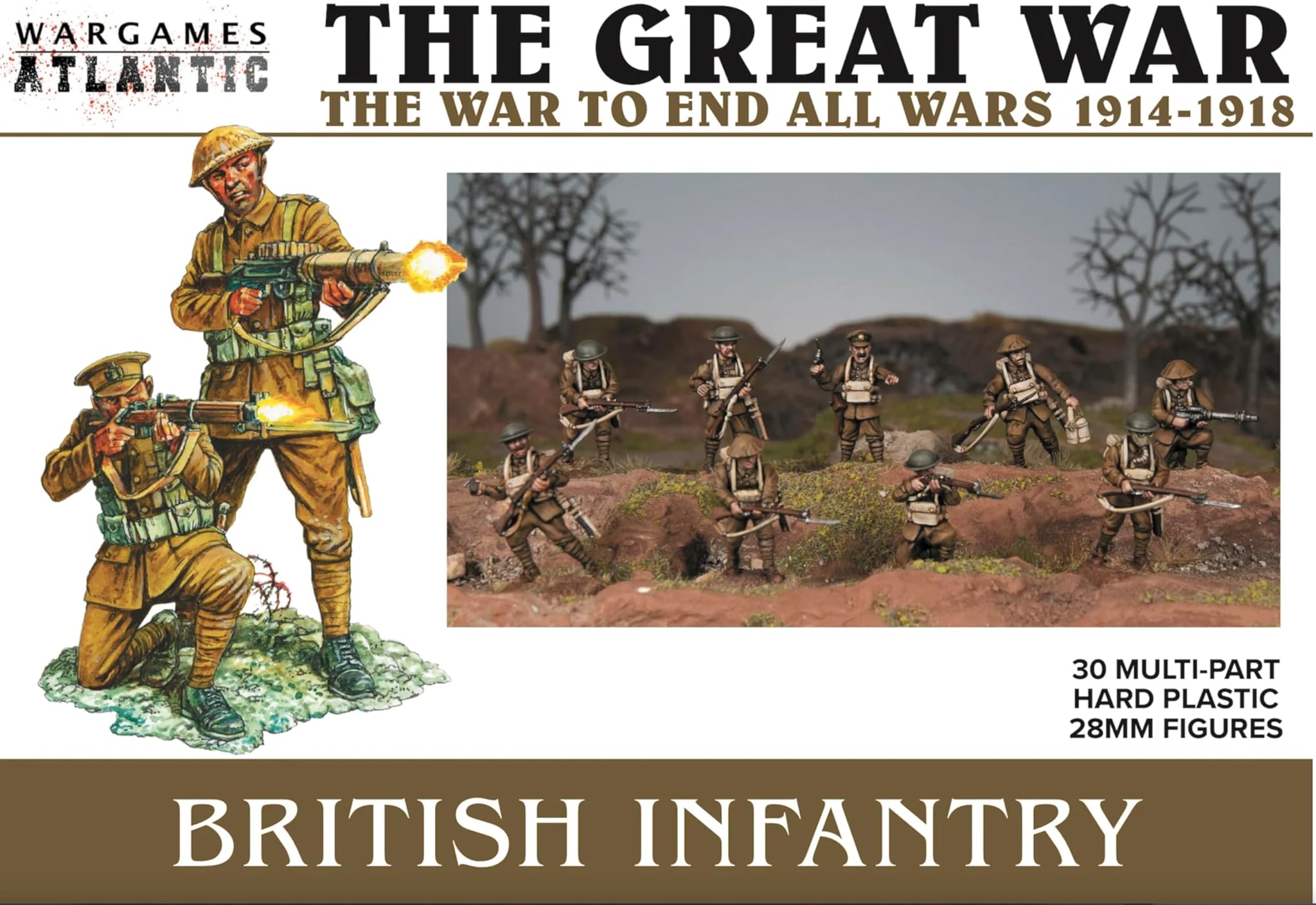 Wargames Atlantic The Great War - Fanteria Britannica 1916-18