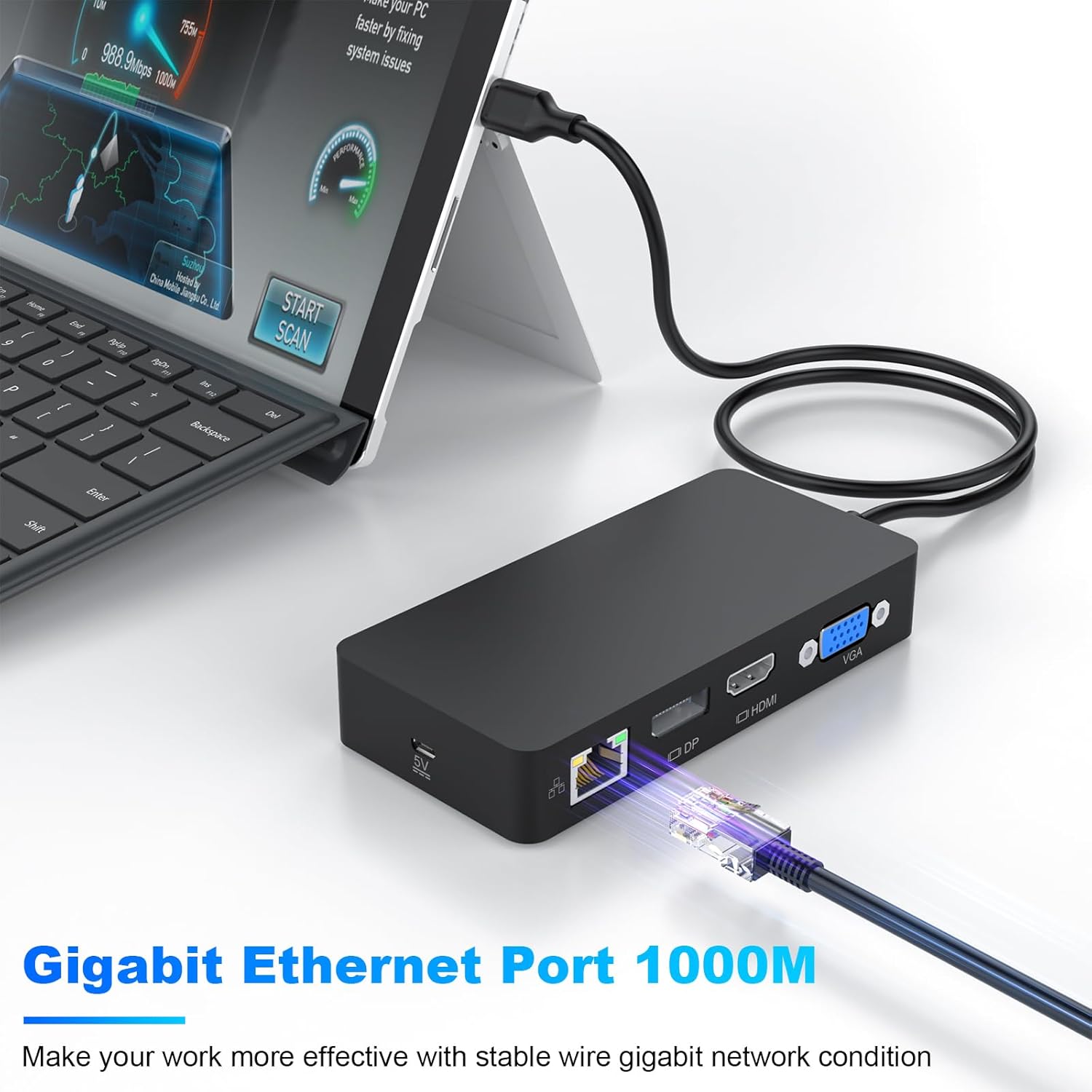 Docking Station USB-C 12 in 1 per Surface - immagine 6