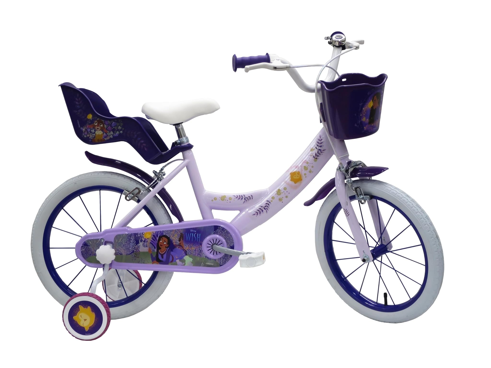 albri 16 Pollici, Bicicletta Wish Bambina, Lilla