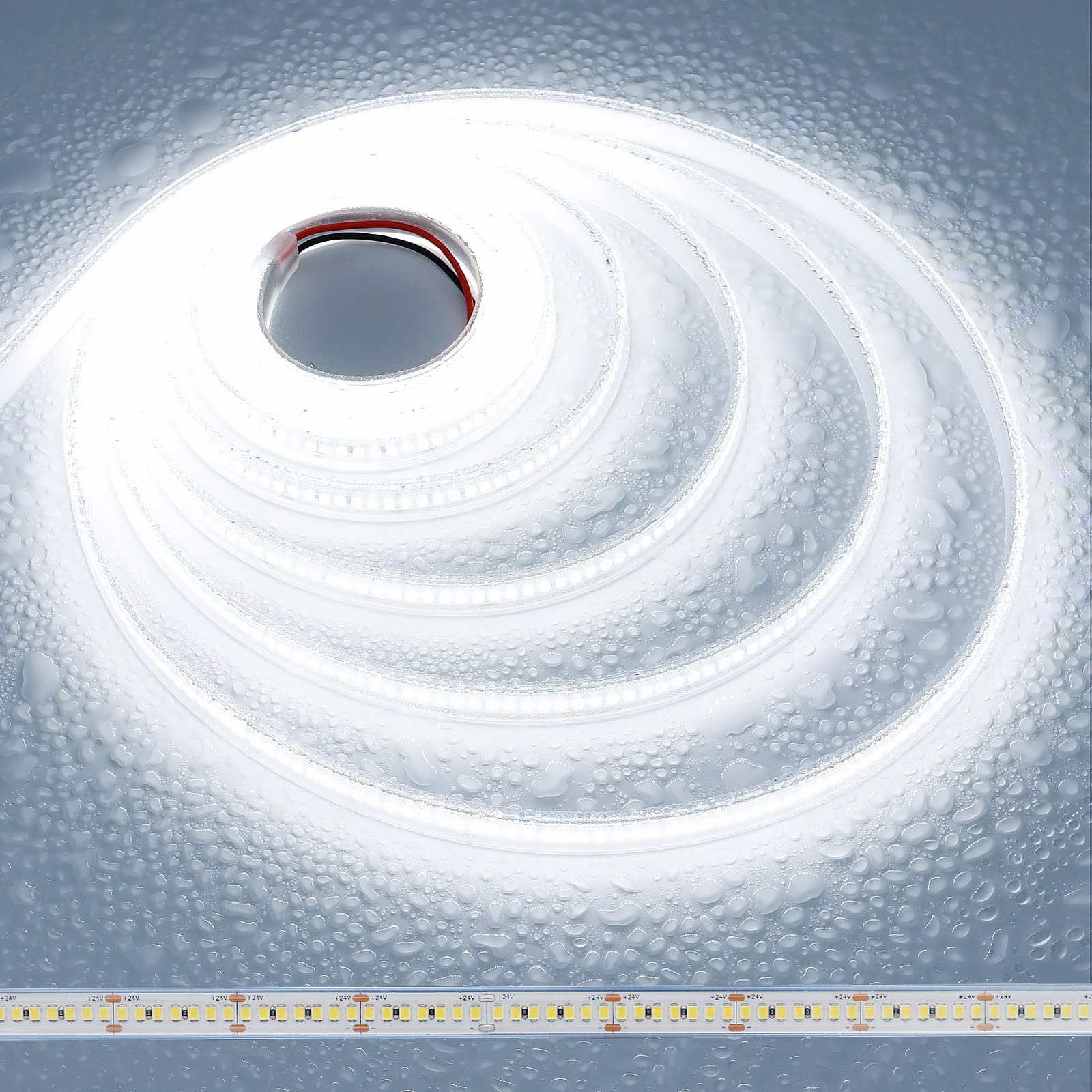 Joylit PRO Striscia LED 24V 5M IP67 Esterno 6000K