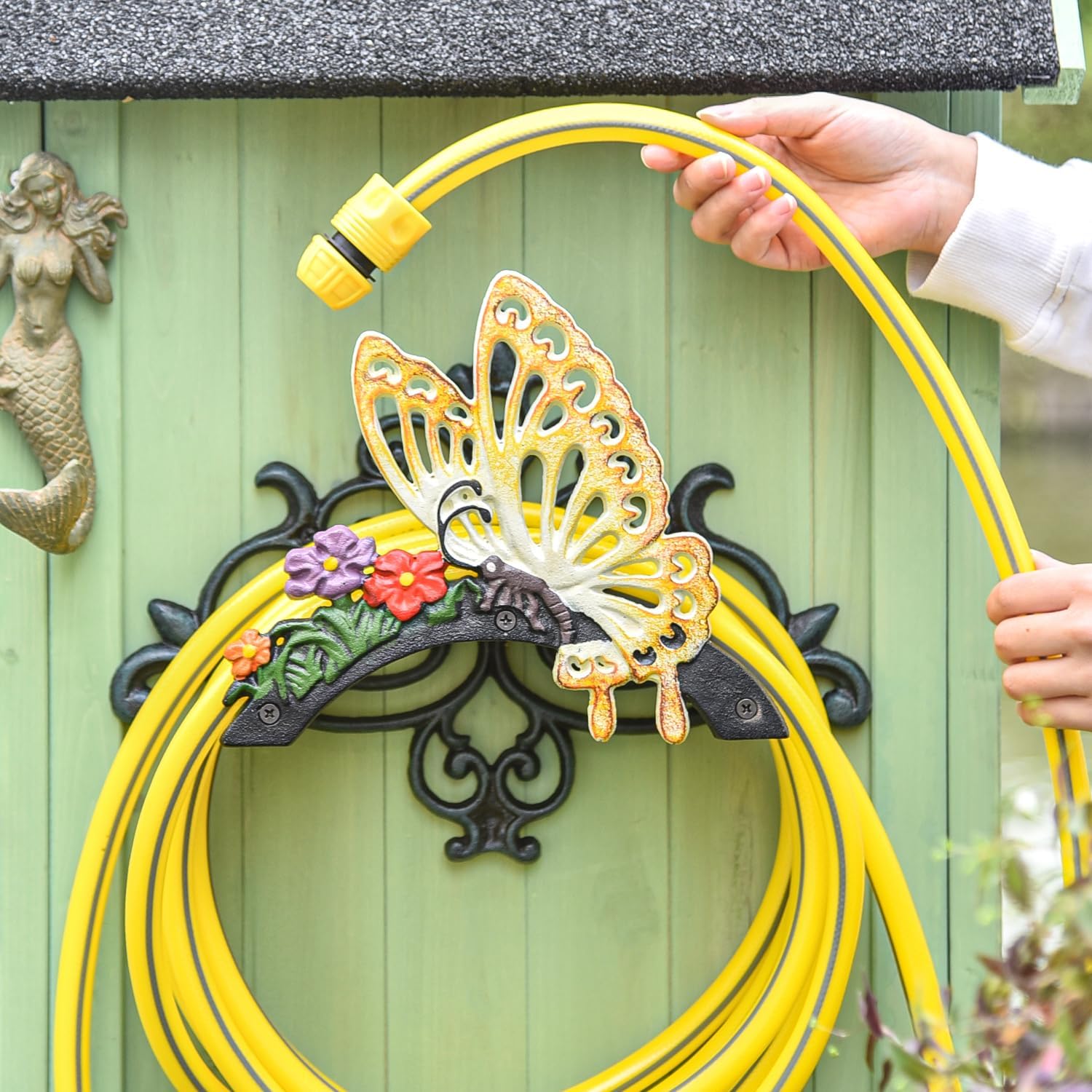 Sungmor Portagomma da Giardino in Ghisa Resistente - immagine 2