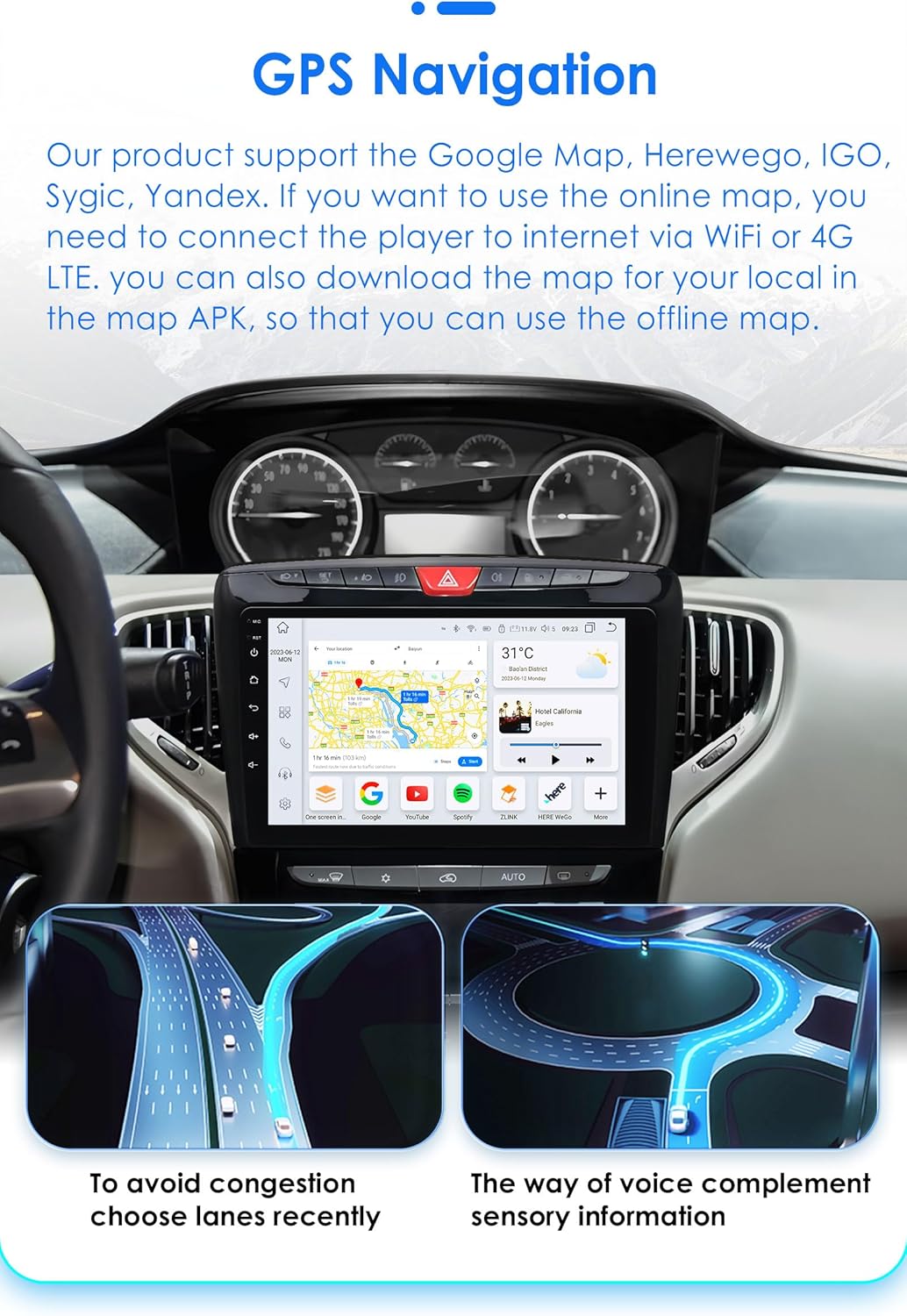 Android 13 Autoradio per Lancia Ypsilon (2012-2020) - immagine 5