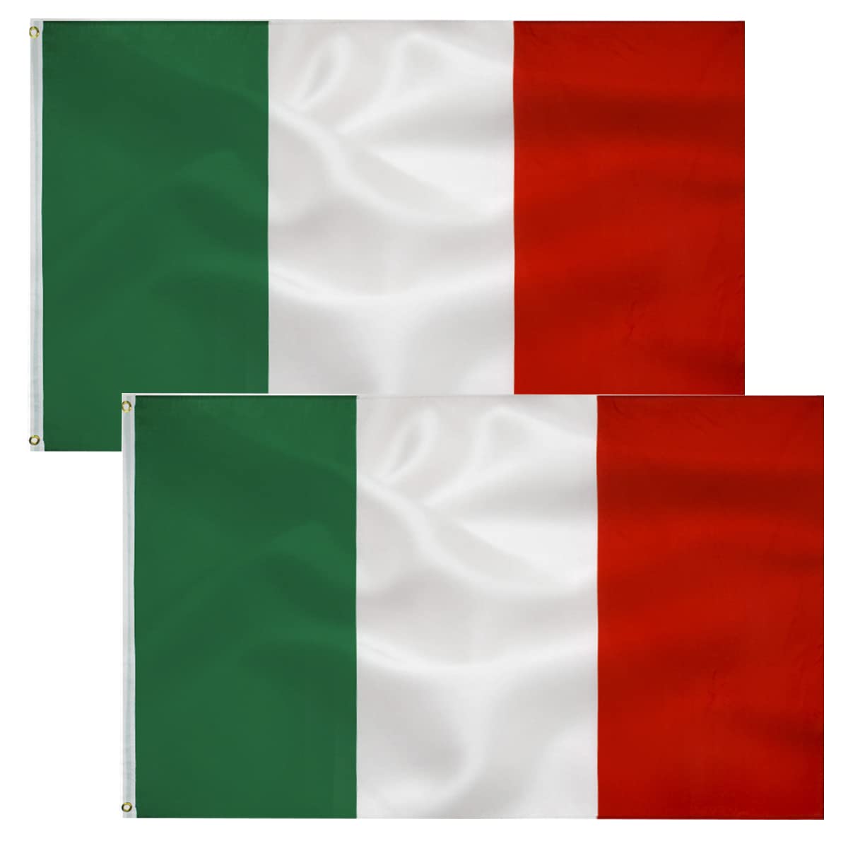 Bandiera Italiana 90 x 150 cm, 2 pz - immagine 1