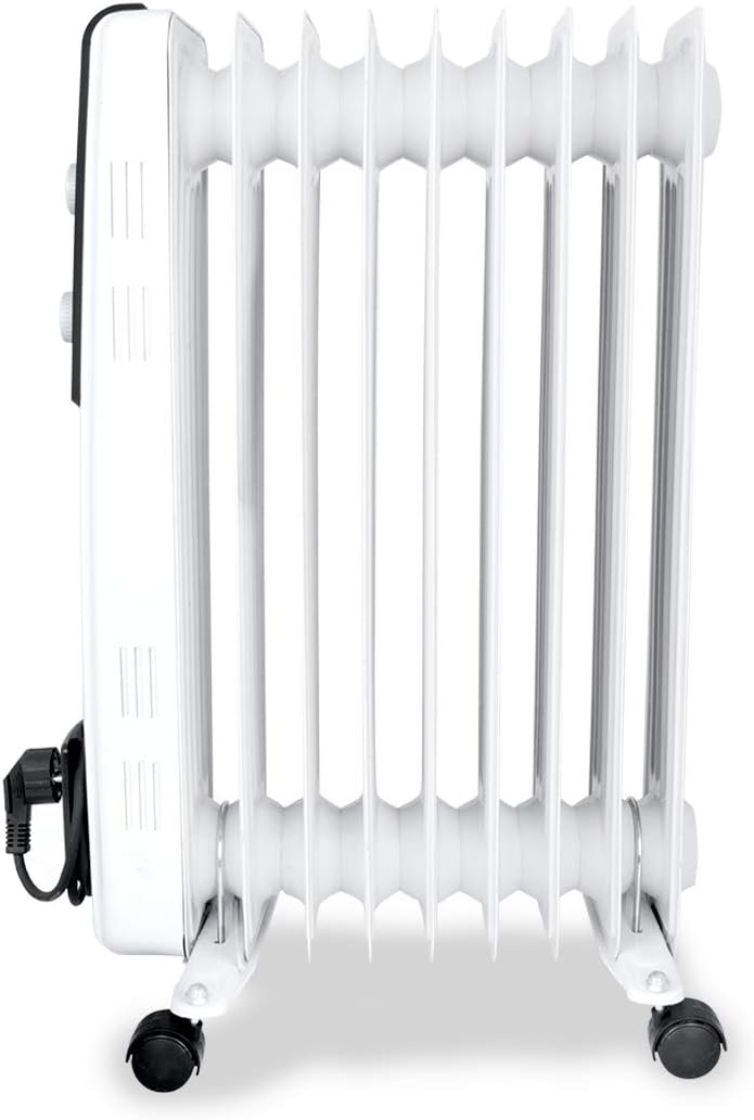 Orbegozo RF 2000 Radiatore a Olio 2000W, Bianco - immagine 2