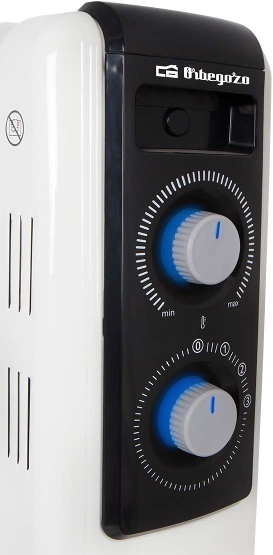 Orbegozo RF 2000 Radiatore a Olio 2000W, Bianco - immagine 4