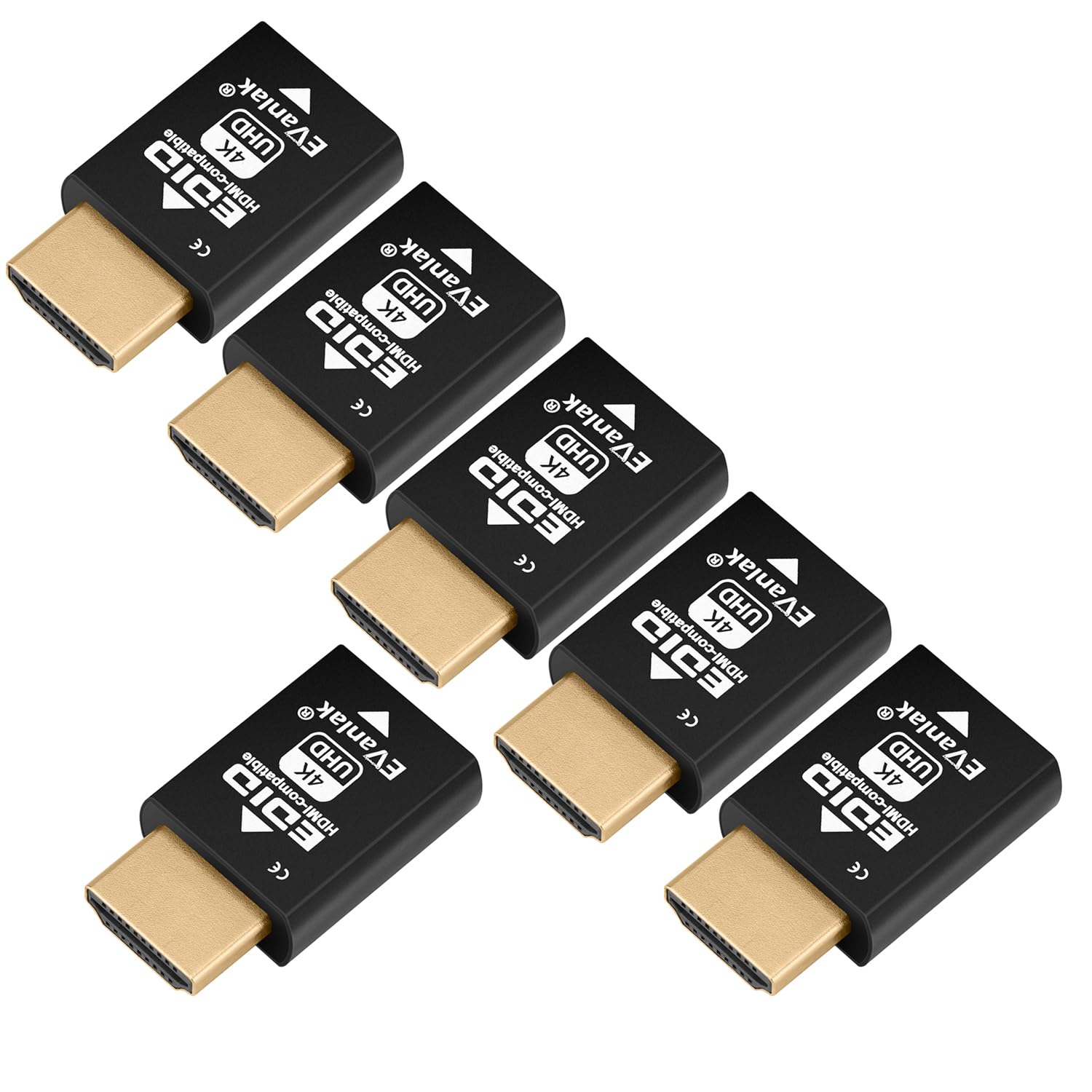 Emulatore mini HDMI EDID Passthrough 1080p a 4K 60Hz (6 pz)