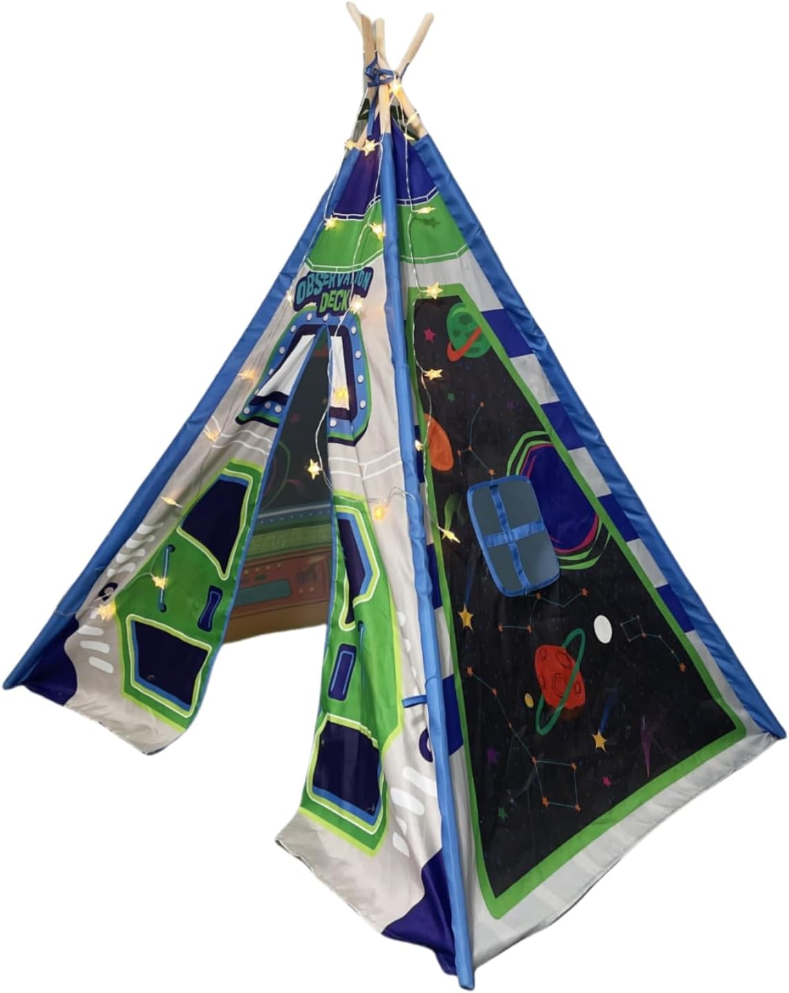 Benebomo Teepee Tenda Gioco per Bambini 43x43x55in - immagine 2