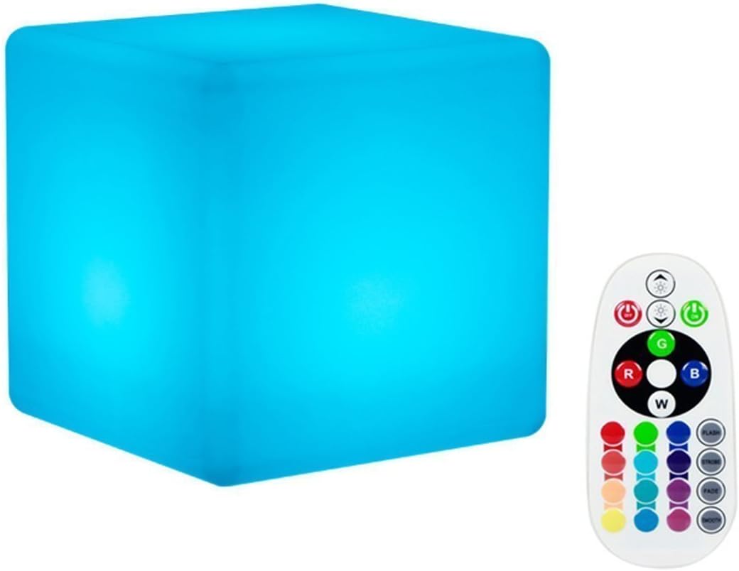 DINOWIN Cubo Mood Light LED Ricaricabile 20CM - immagine 1