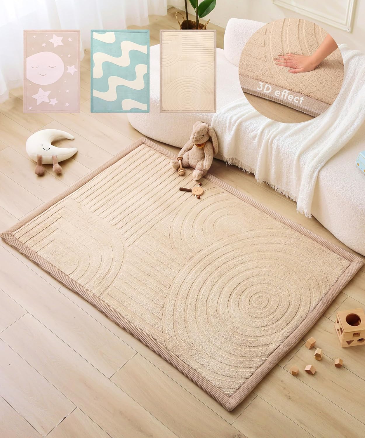 Hakuna Matte CloudRise - Tappetino Gioco Bambini 119x170cm - immagine 1