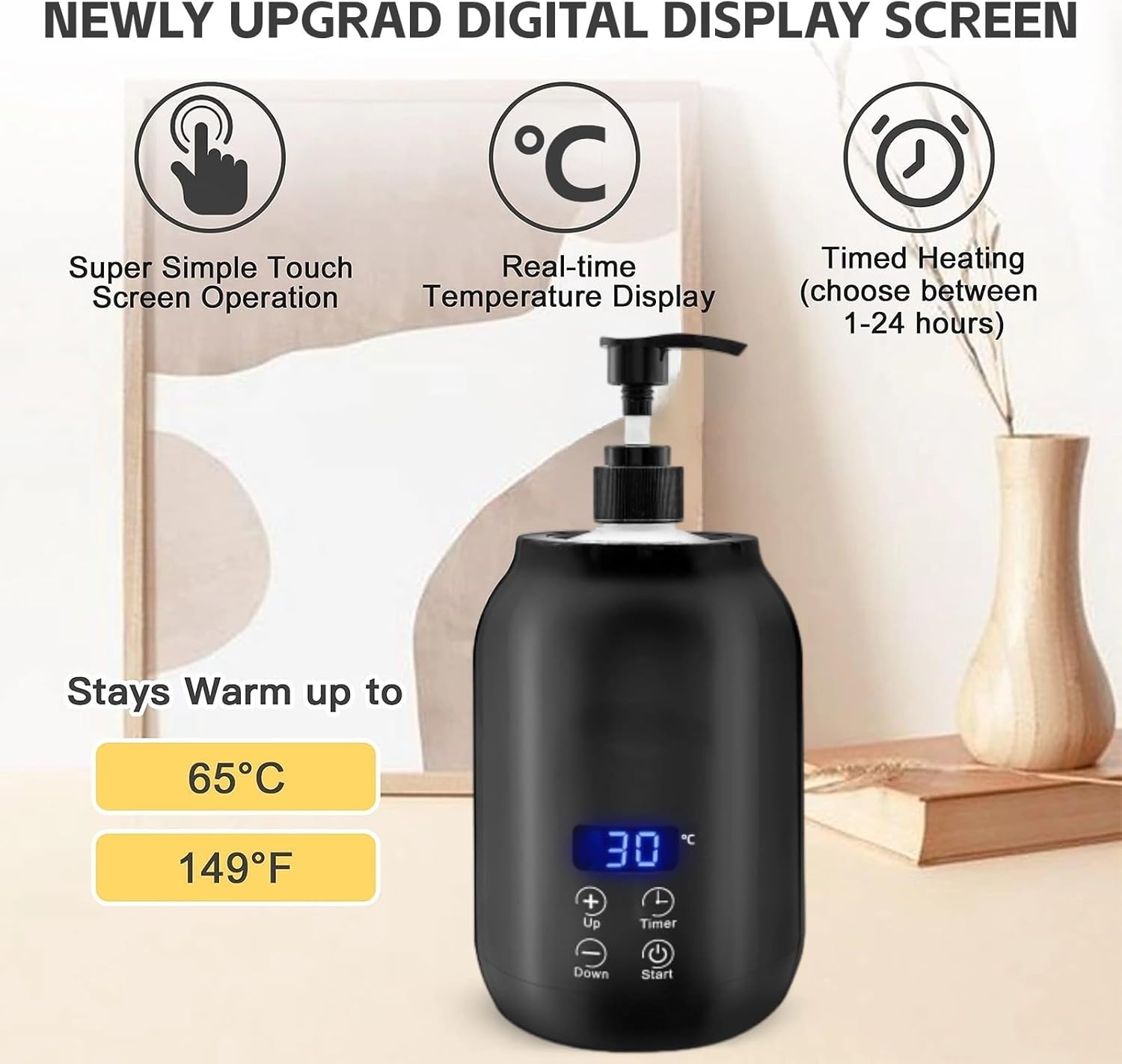 Scaldaolio da Massaggio con Display LED - immagine 4