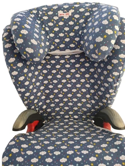 moon-bebe Custodia compatibile con sedia Romer Kid Plus (blu)