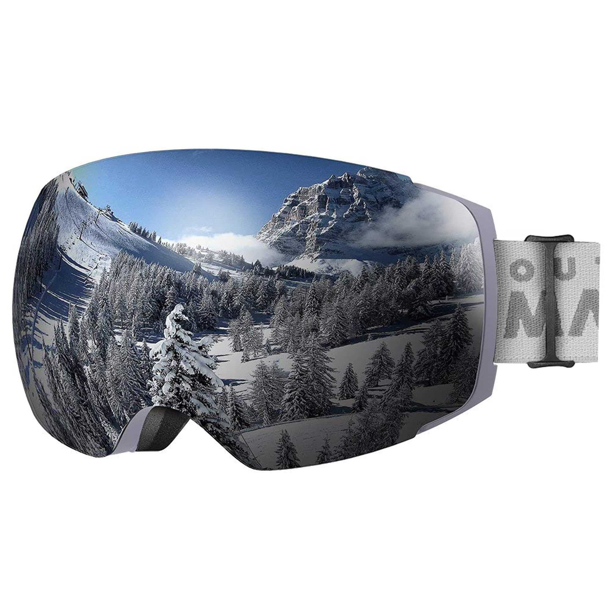 OutdoorMaster Maschera da Sci PRO Senza Cornice