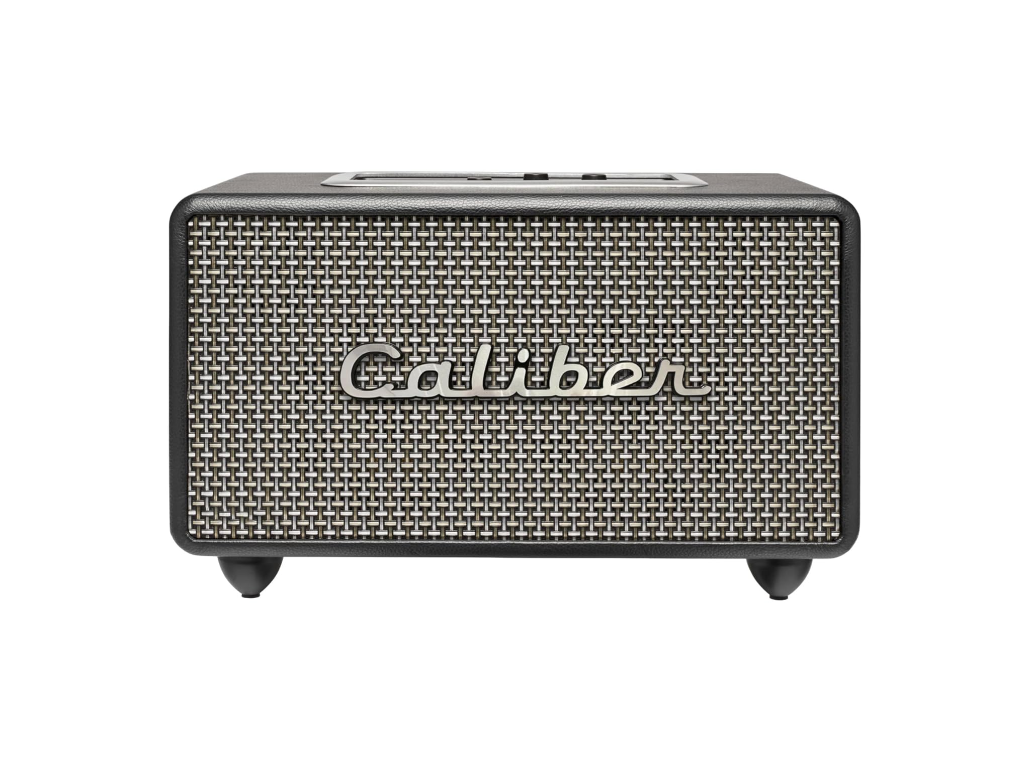 Caliber HFG411BT - Altoparlante Bluetooth retrò, colore: Nero