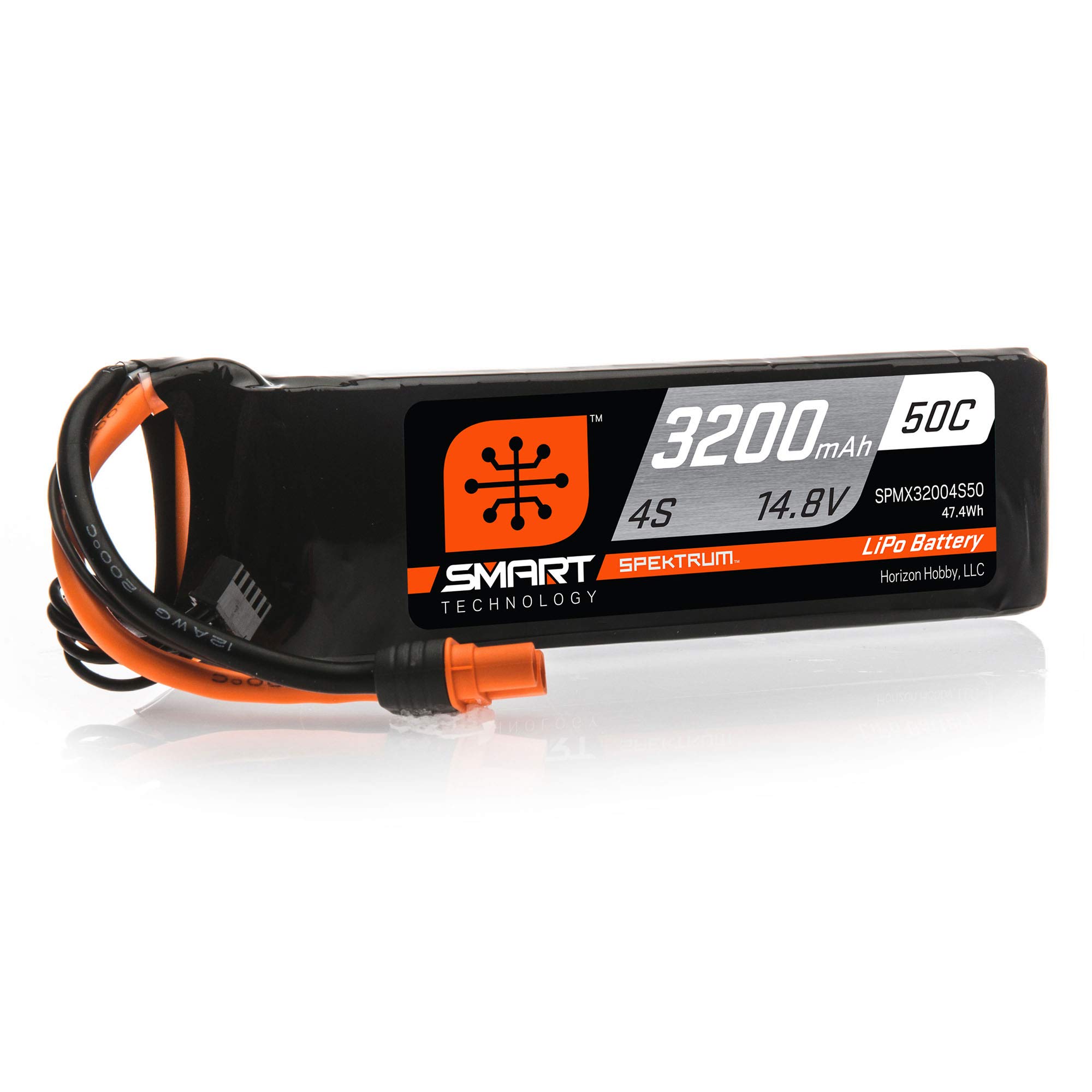 14,8 V 3200 mAh 4S 50 C Smart LiPo: IC3