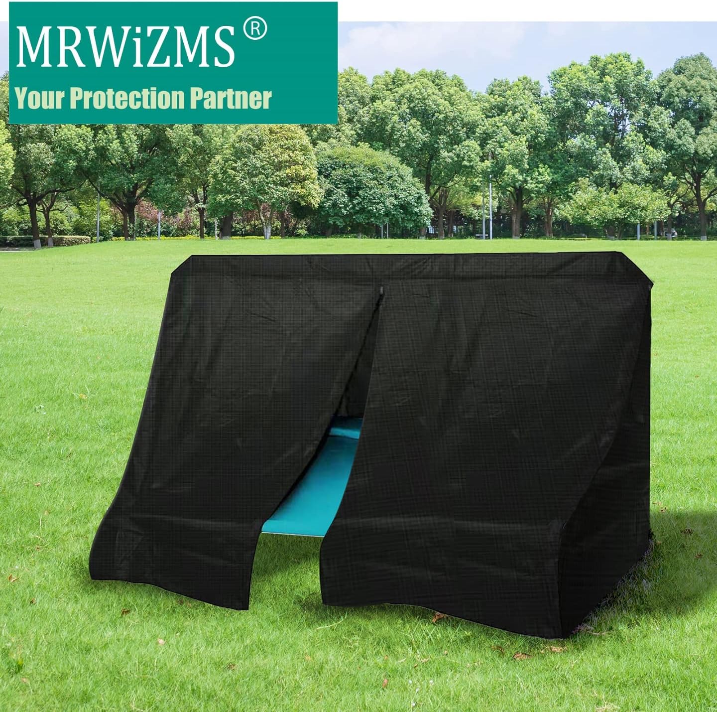 MRWiZMS Copertura Sdraio Giardino 2 Posti 420D - immagine 5