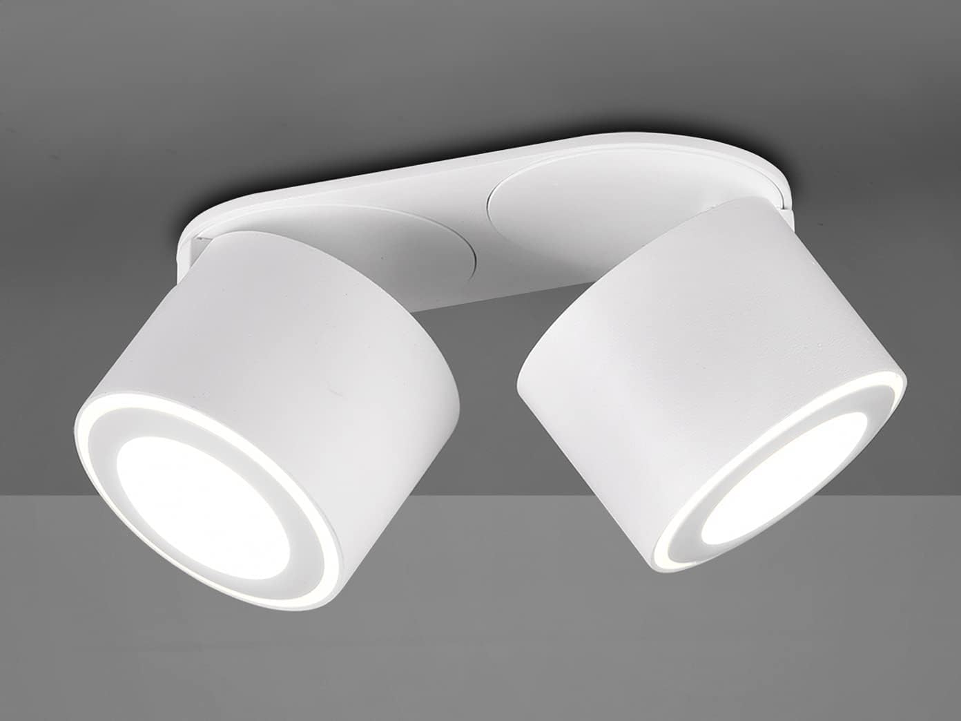 Trio Leuchten Taurus - Lampada Incasso Soffitto, Bianco Opaco - immagine 4