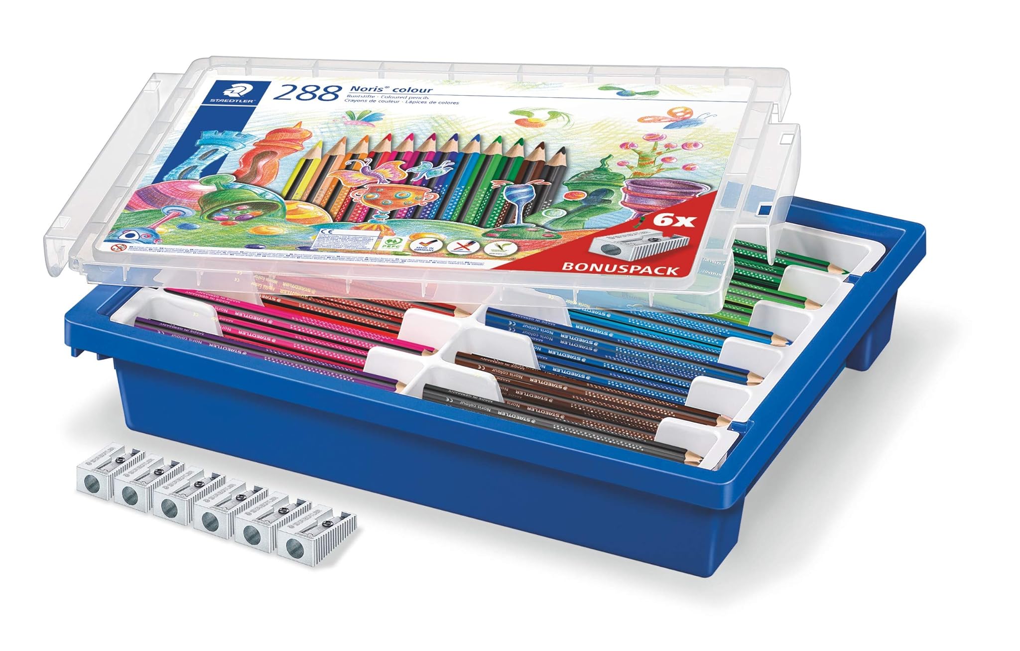 Staedtler Noris Colour - Set Matite Colorate Triangolari