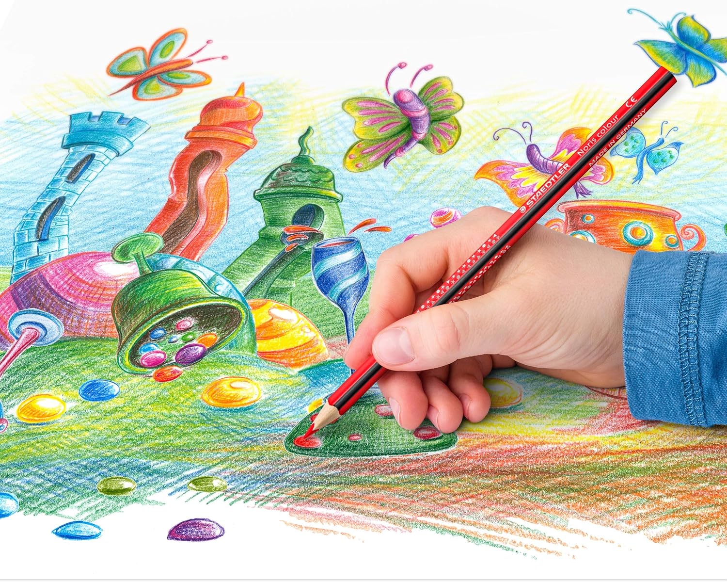 Staedtler Noris Colour - Set Matite Colorate Triangolari - immagine 4