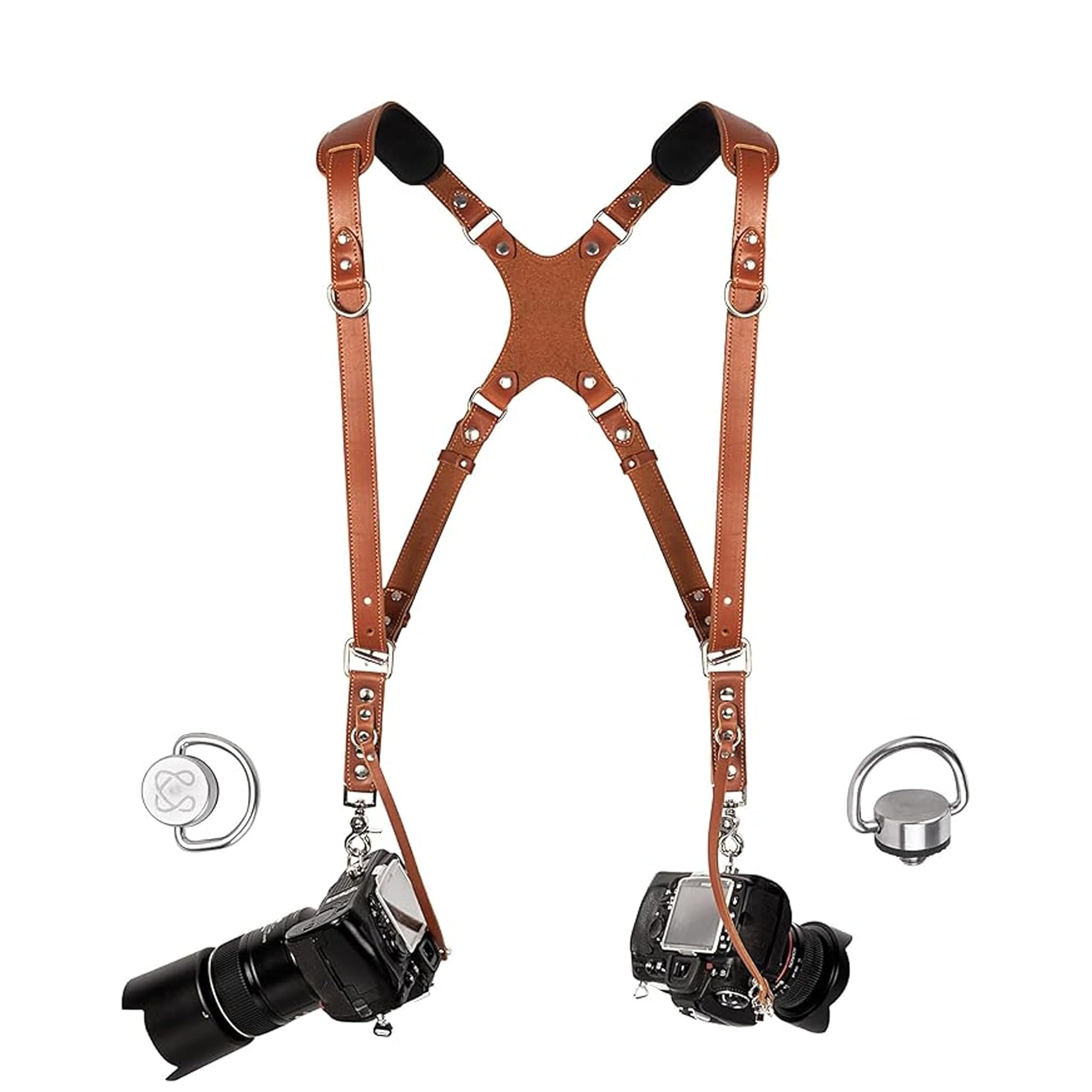 C Coiro Camera Harness for 2 Cameras - Dual Shoulder