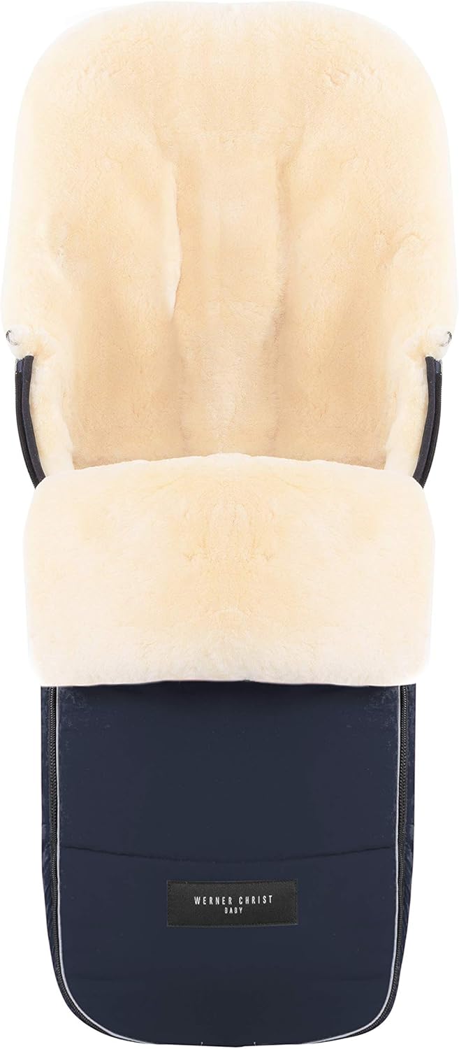 WERNER CHRIST BABY Sacco FLIMS in Pelliccia di Agnello - immagine 1