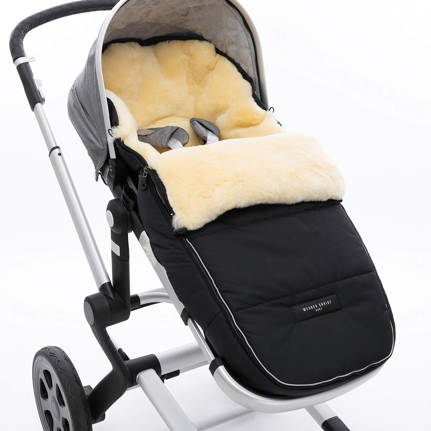 WERNER CHRIST BABY Sacco FLIMS in Pelliccia di Agnello - immagine 8