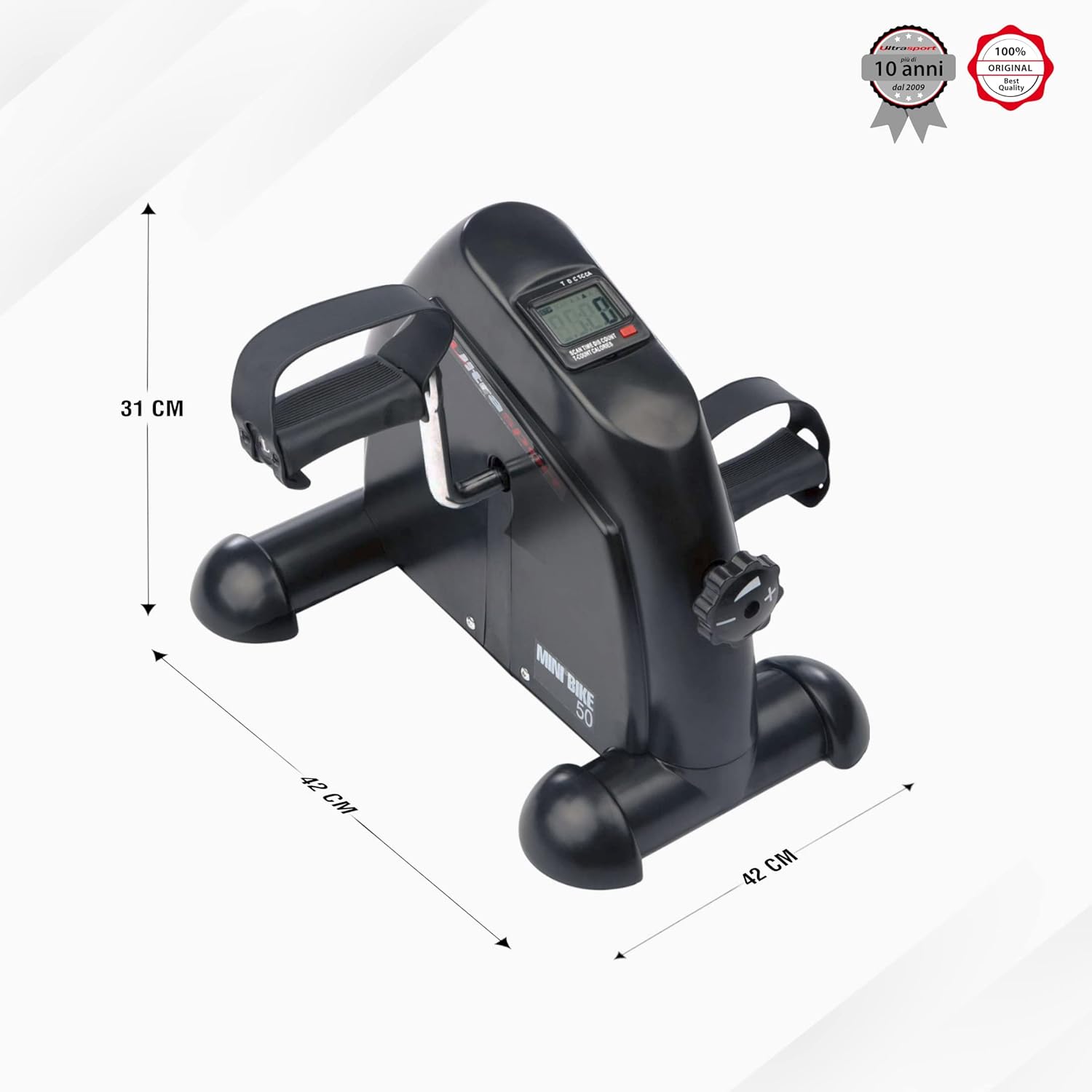 Ultrasport Mini Bici - Cyclette per Braccia e Gambe - immagine 3