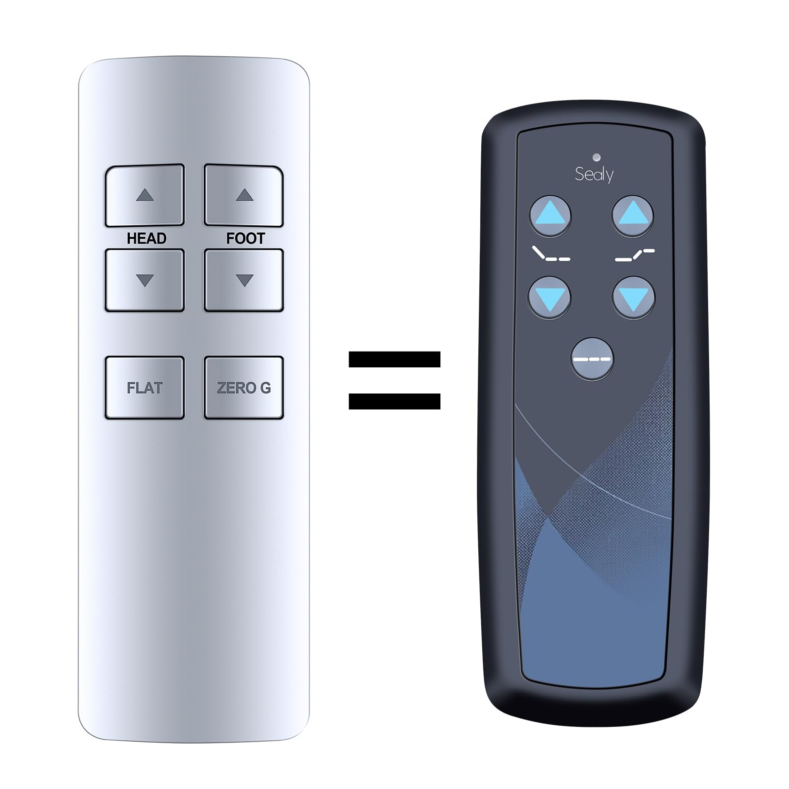 Telecomando di Ricambio per Sealy Ease 1.0 Tempurpedic