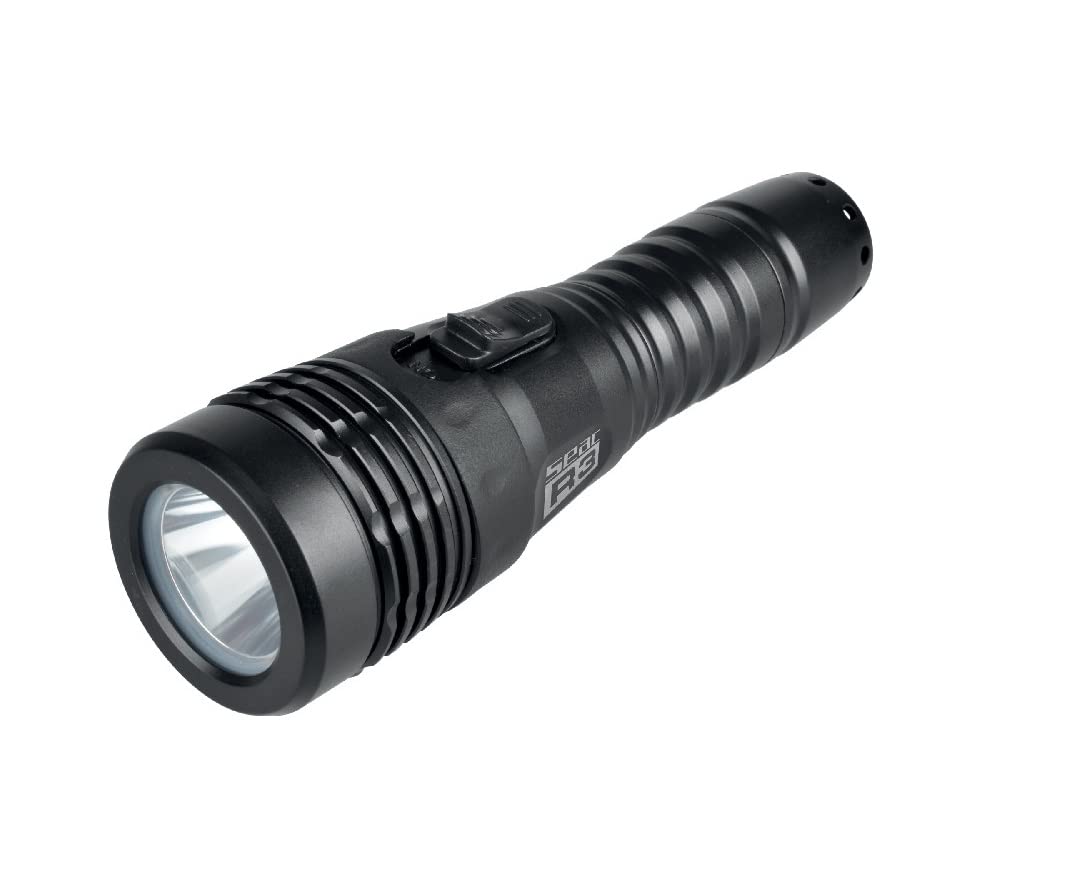 Seac Sub Torcia R3 FX 400 Lumen Ricaricabile Nera