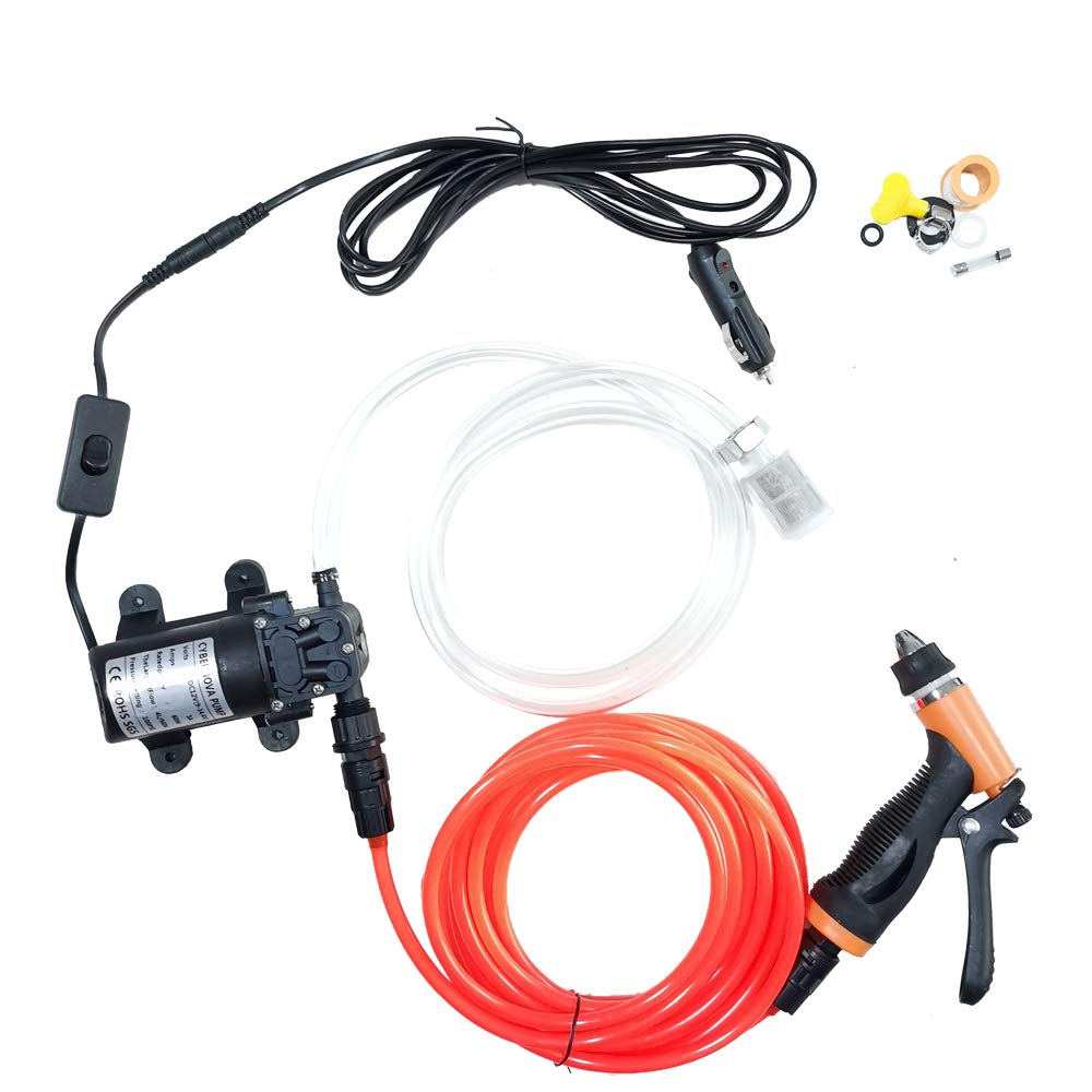 Cybernova Kit Rondella Lavaggio Portatile 12V 60W