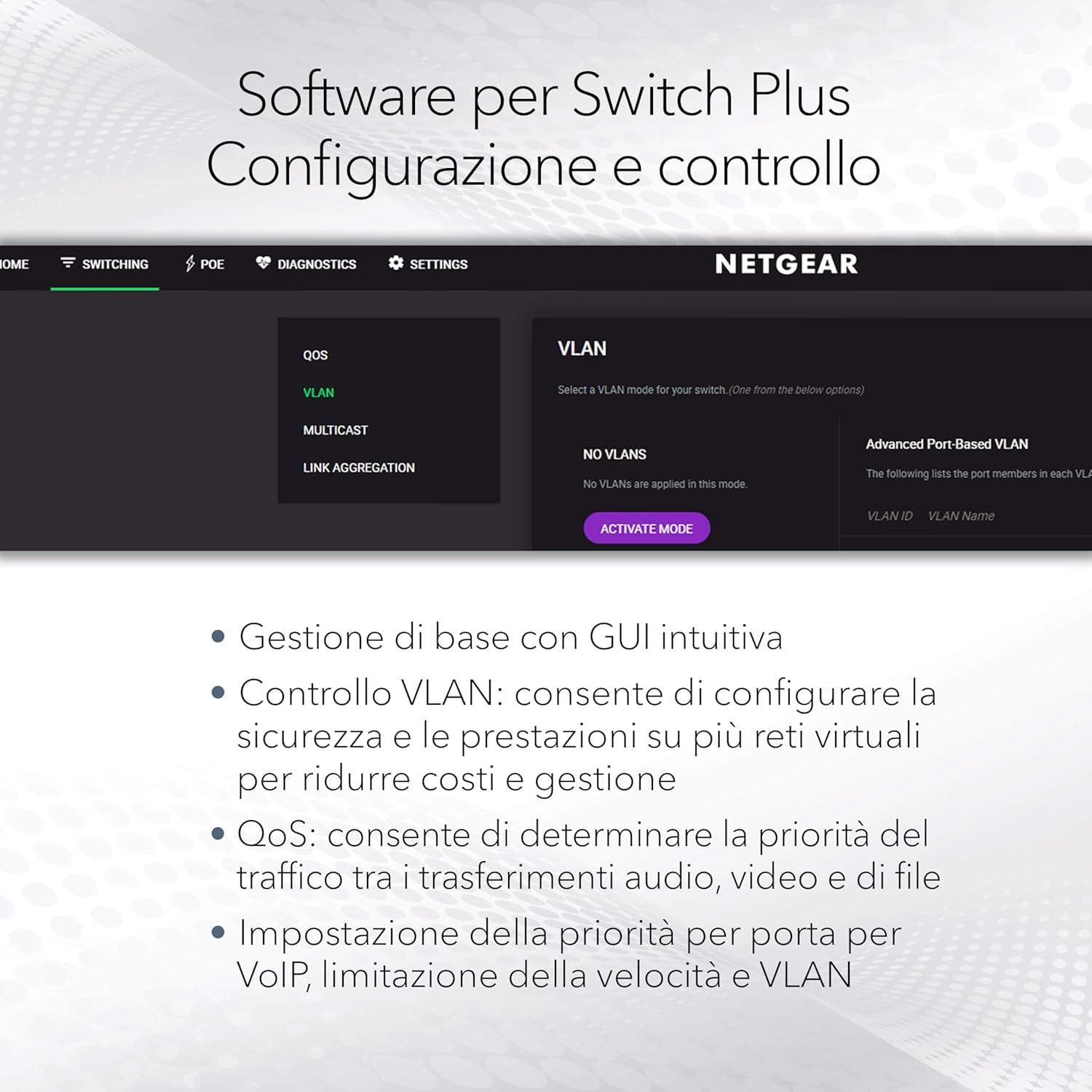 Netgear MS305E - Switch Multi-Gigabit Ethernet 5 Porte - immagine 3